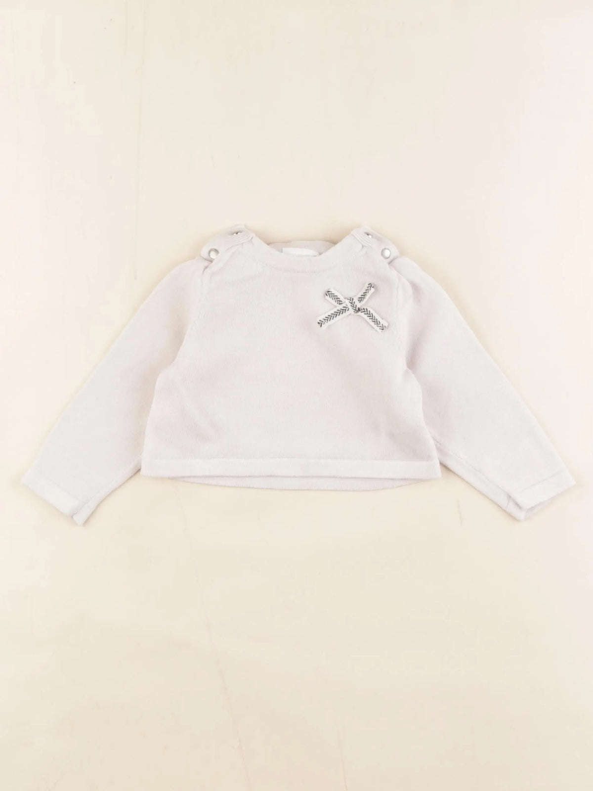 Tape à l'oeil - pull beige - 9 mois