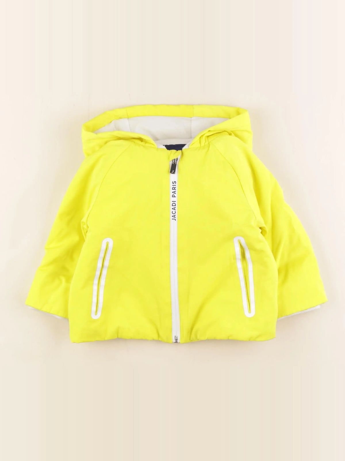 Jacadi - imperméable jaune fluo - 12 mois