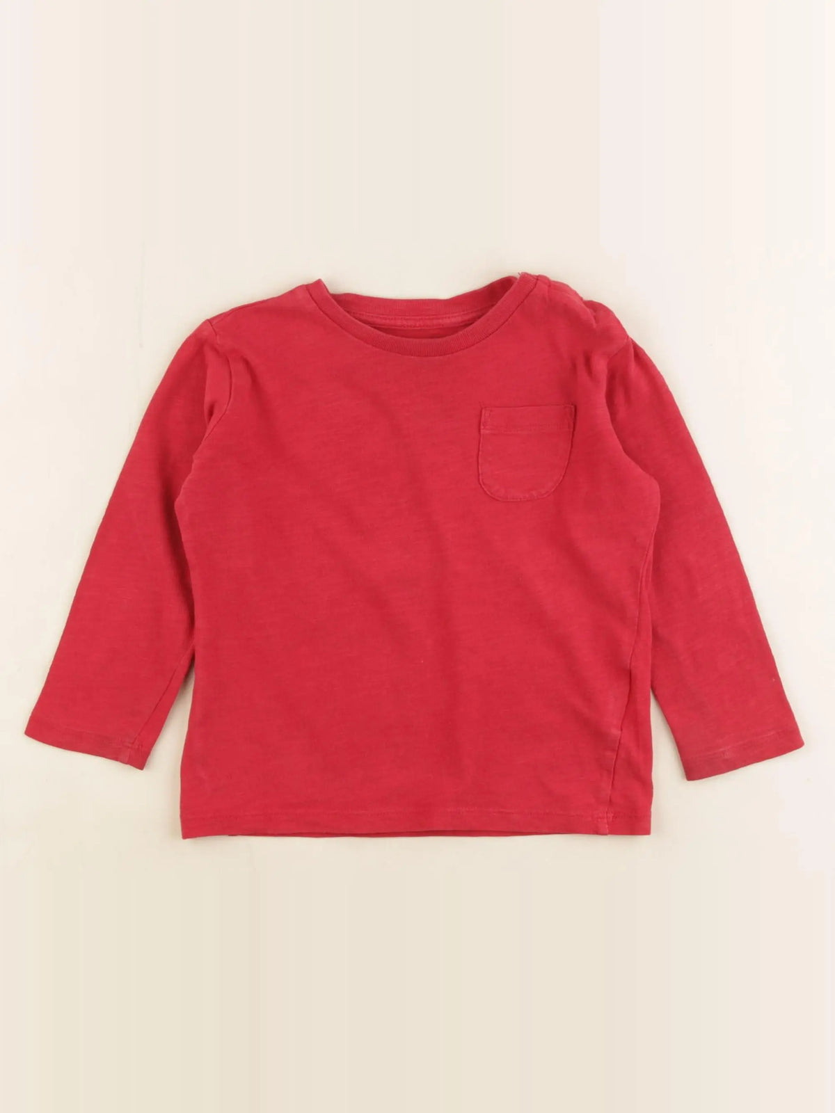 Boutchou - tee-shirt rouge - 24 mois