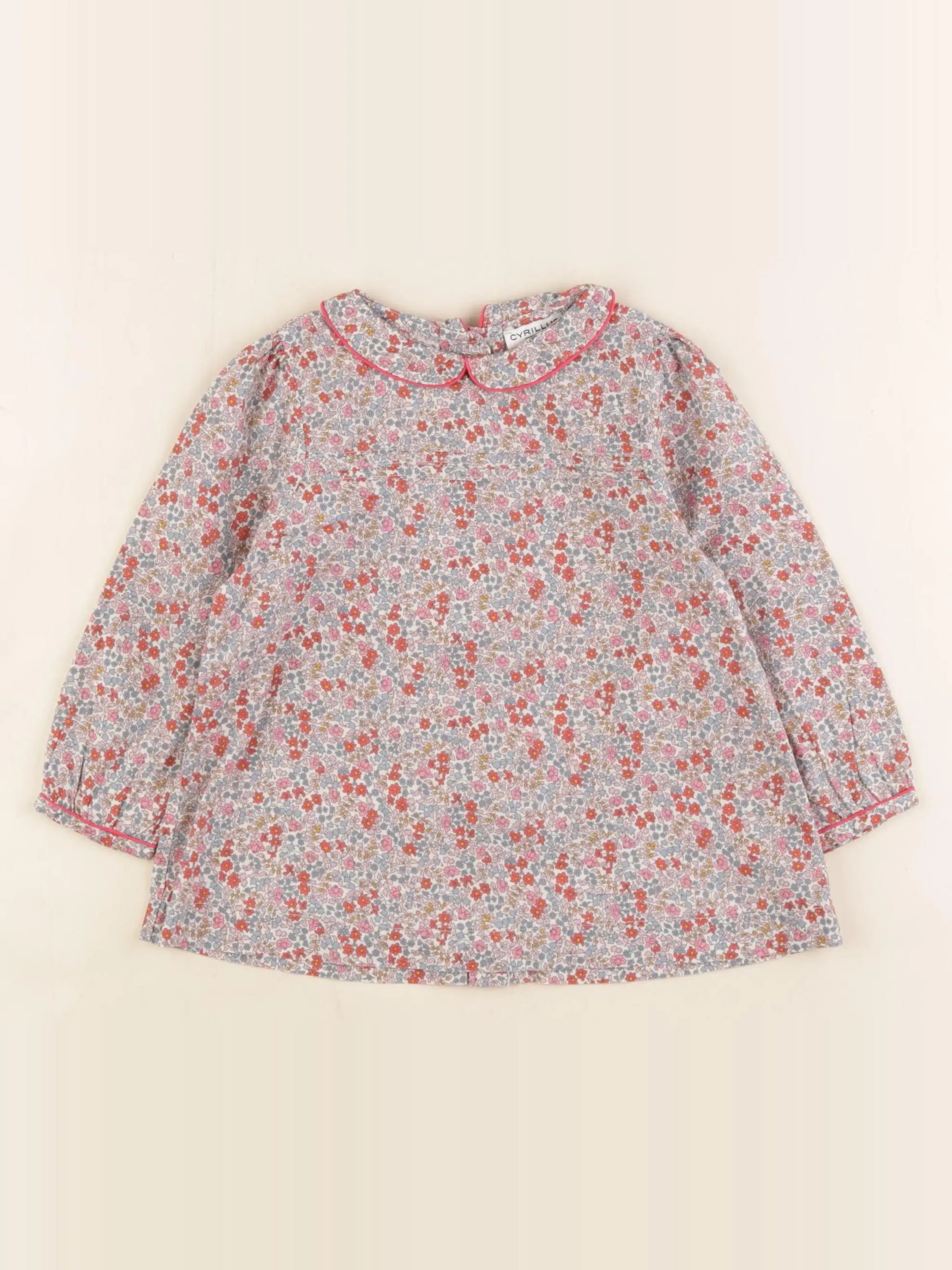 Cyrillus - blouse multicolore - 18 mois