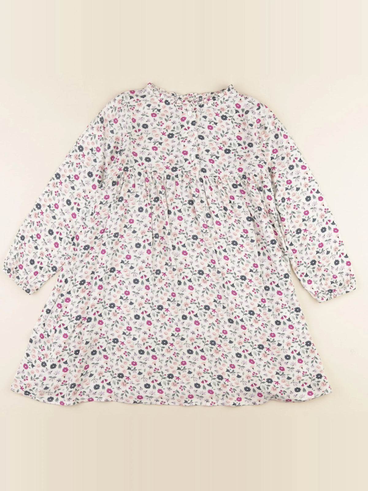 Vertbaudet - robe multicolore - 6 ans