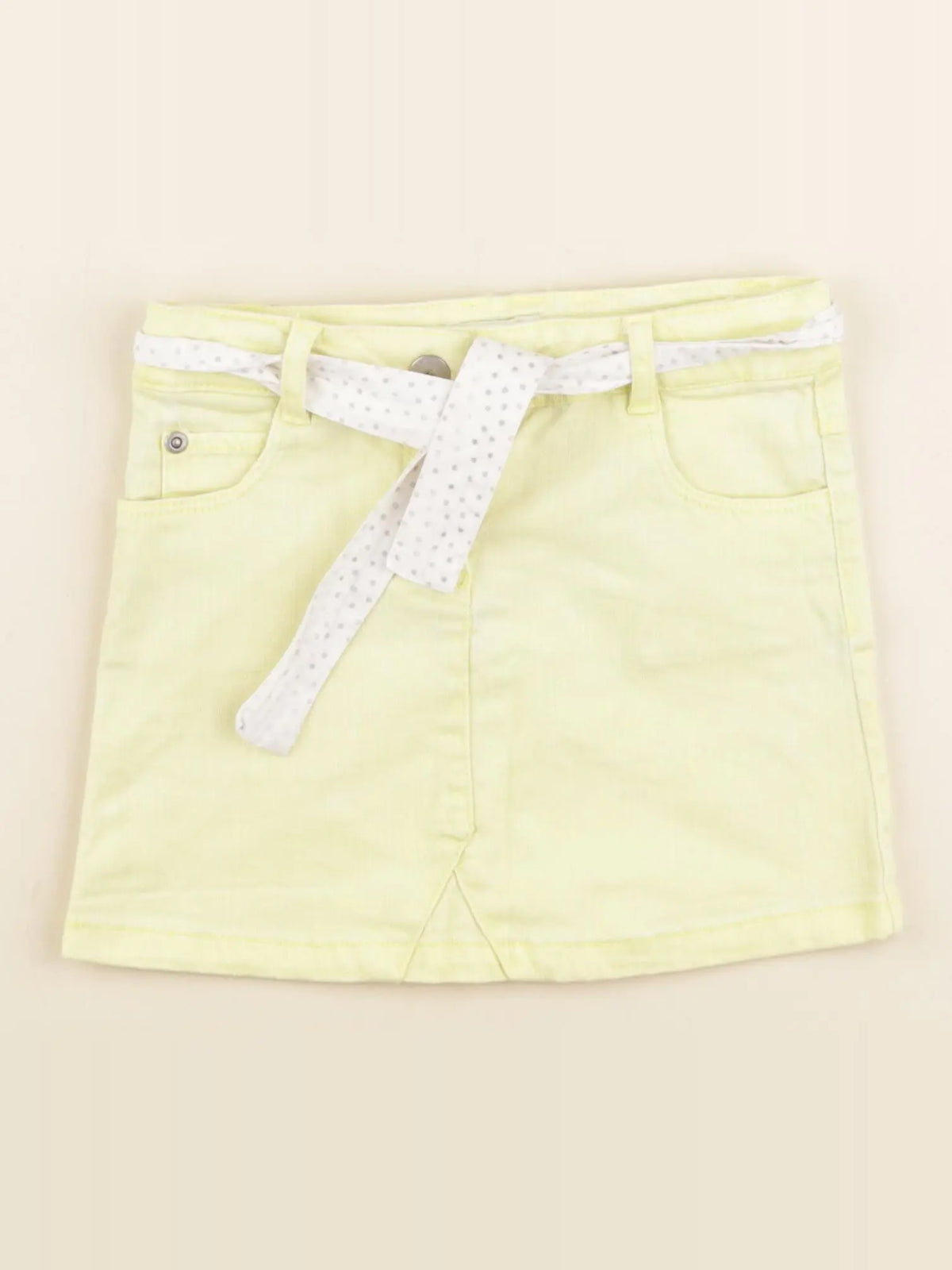 Vertbaudet - jupe jaune - 4 ans