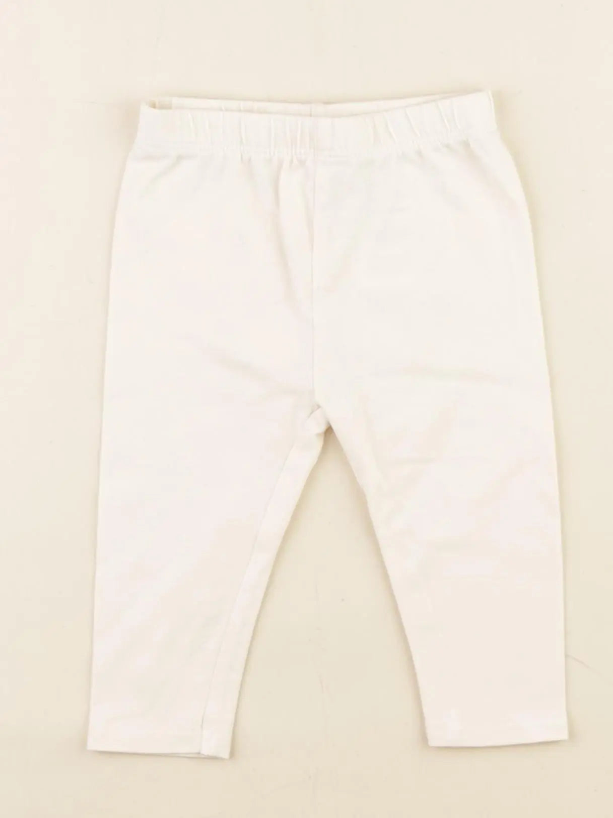 Vertbaudet - legging beige - 6 mois