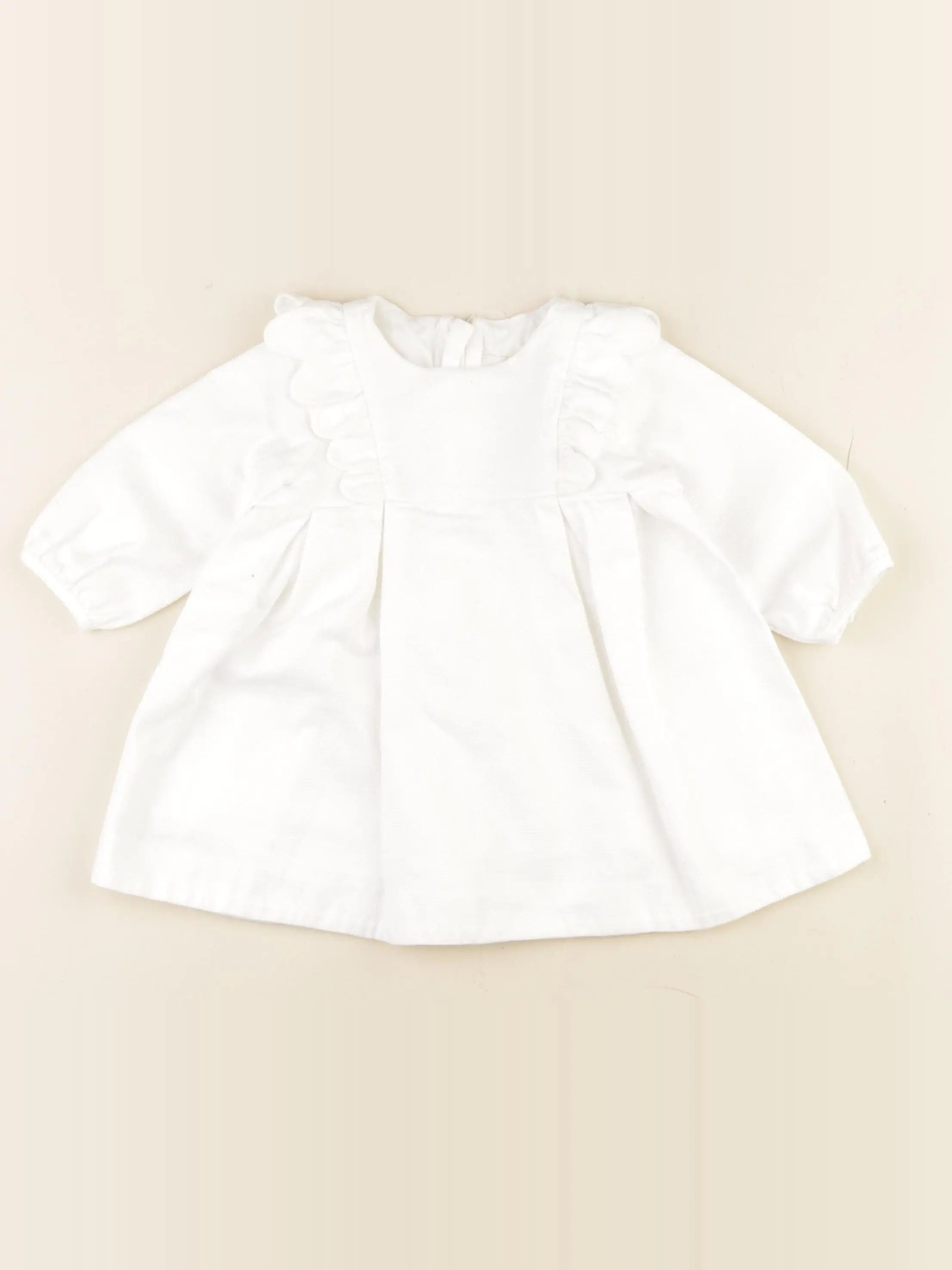 Jacadi - robe blanc - 6 mois
