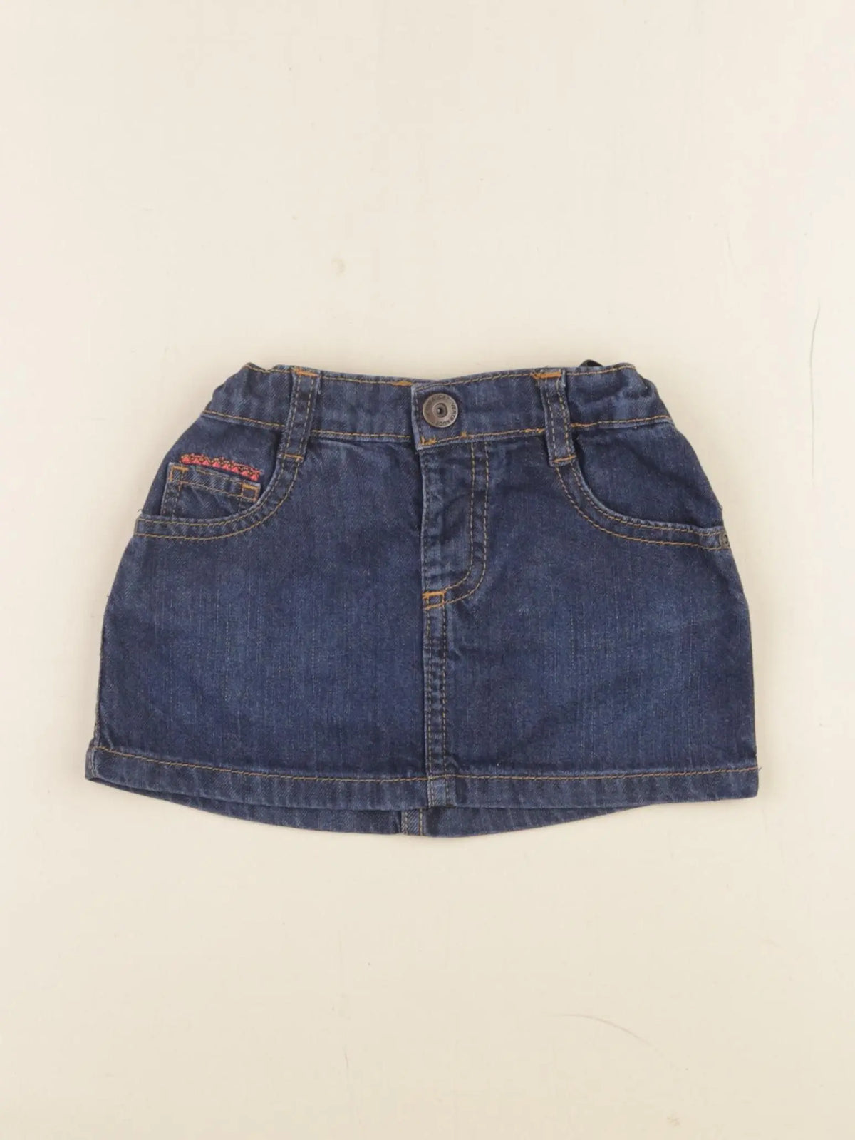 Vertbaudet - jupe bleu - 18 mois