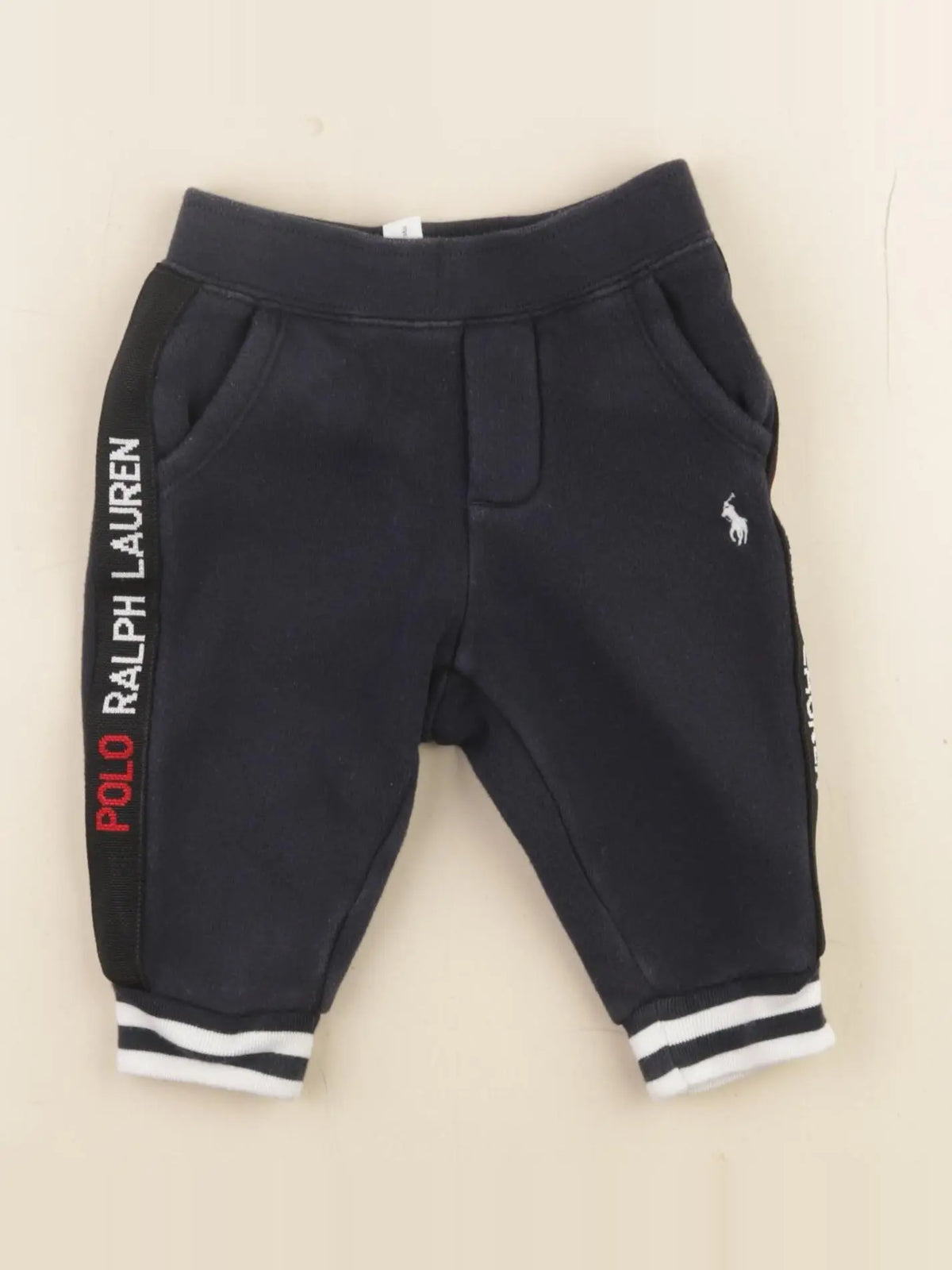Ralph Lauren - pantalon bleu - 6 mois