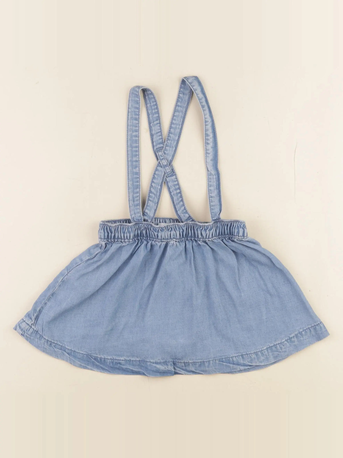 Vertbaudet - jupe bleu - 18 mois