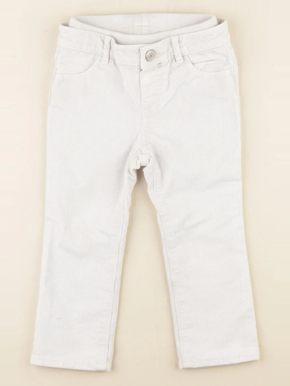 GAP - pantalon blanc - 2 ans