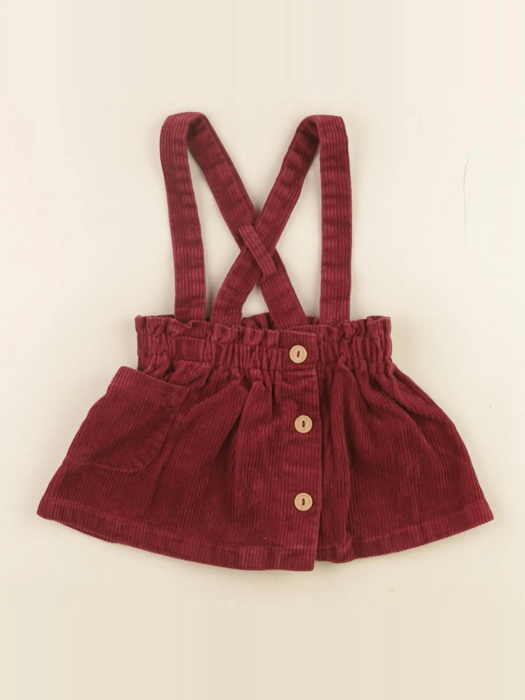 Vertbaudet - robe rouge - 12 mois