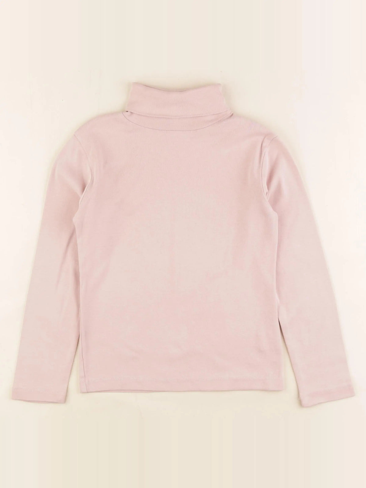 Monoprix - sous-pull rose - 8 ans