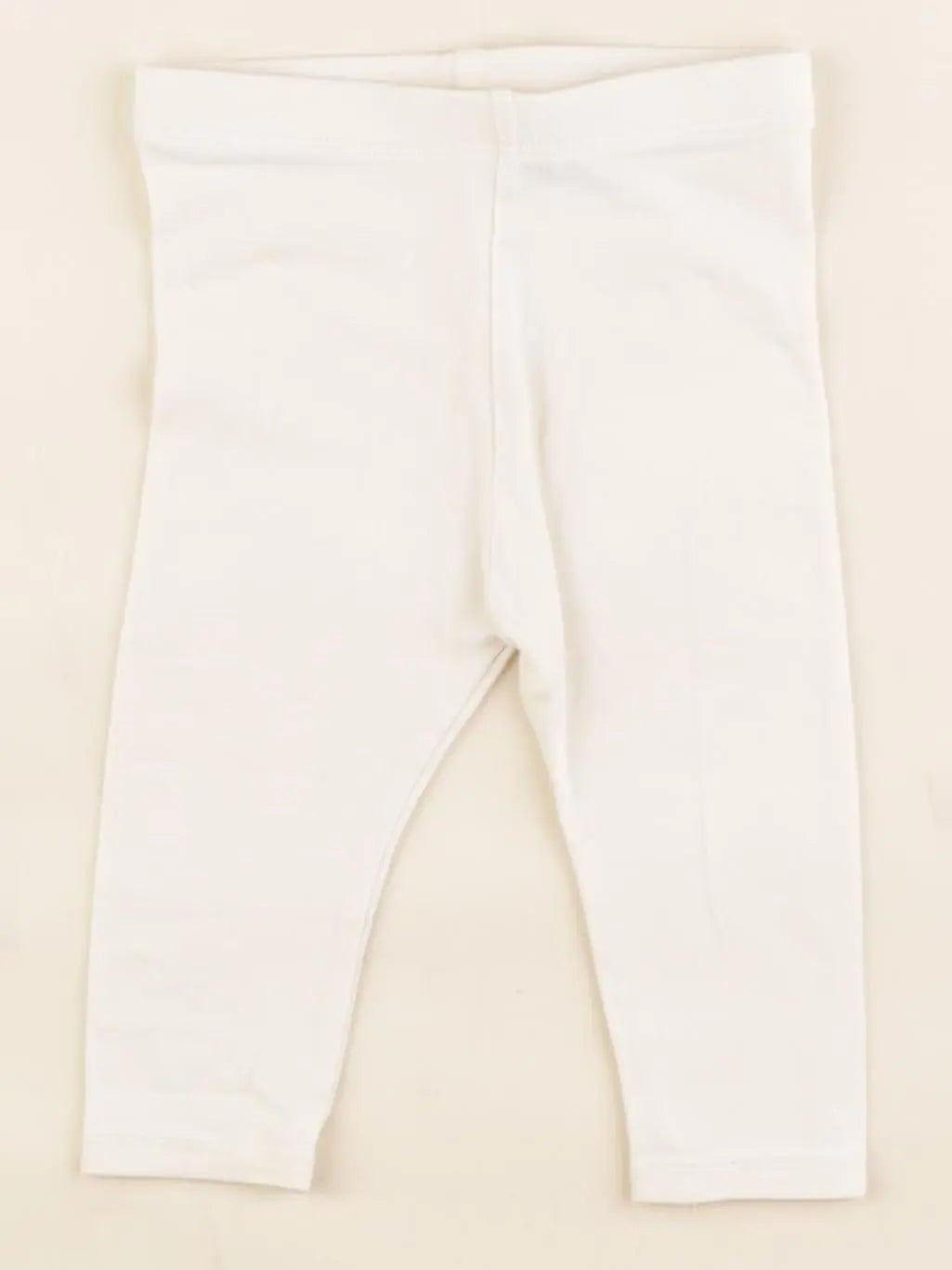 Vertbaudet - legging beige - 6 mois
