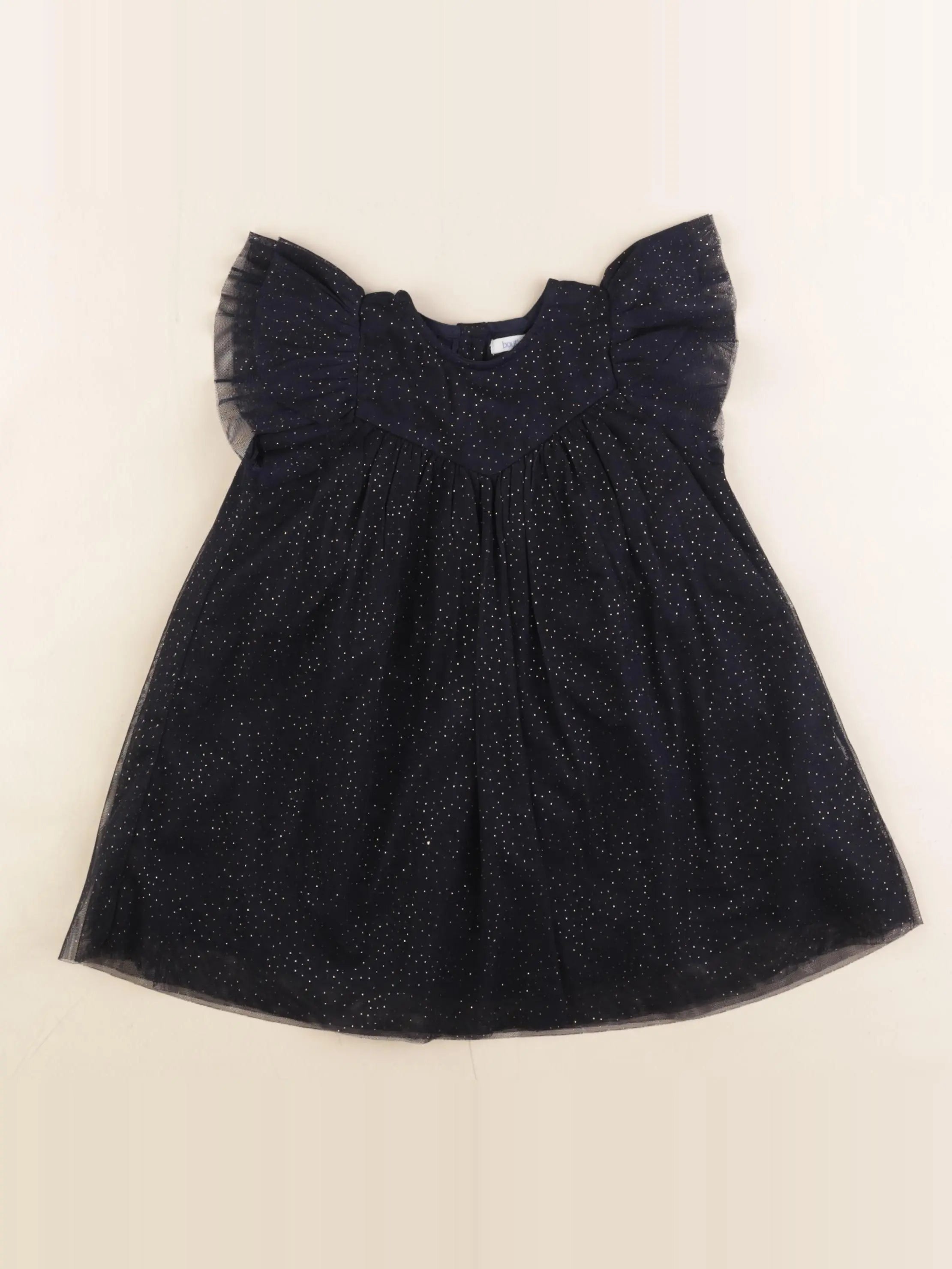 Boutchou - robe bleu - 12 mois