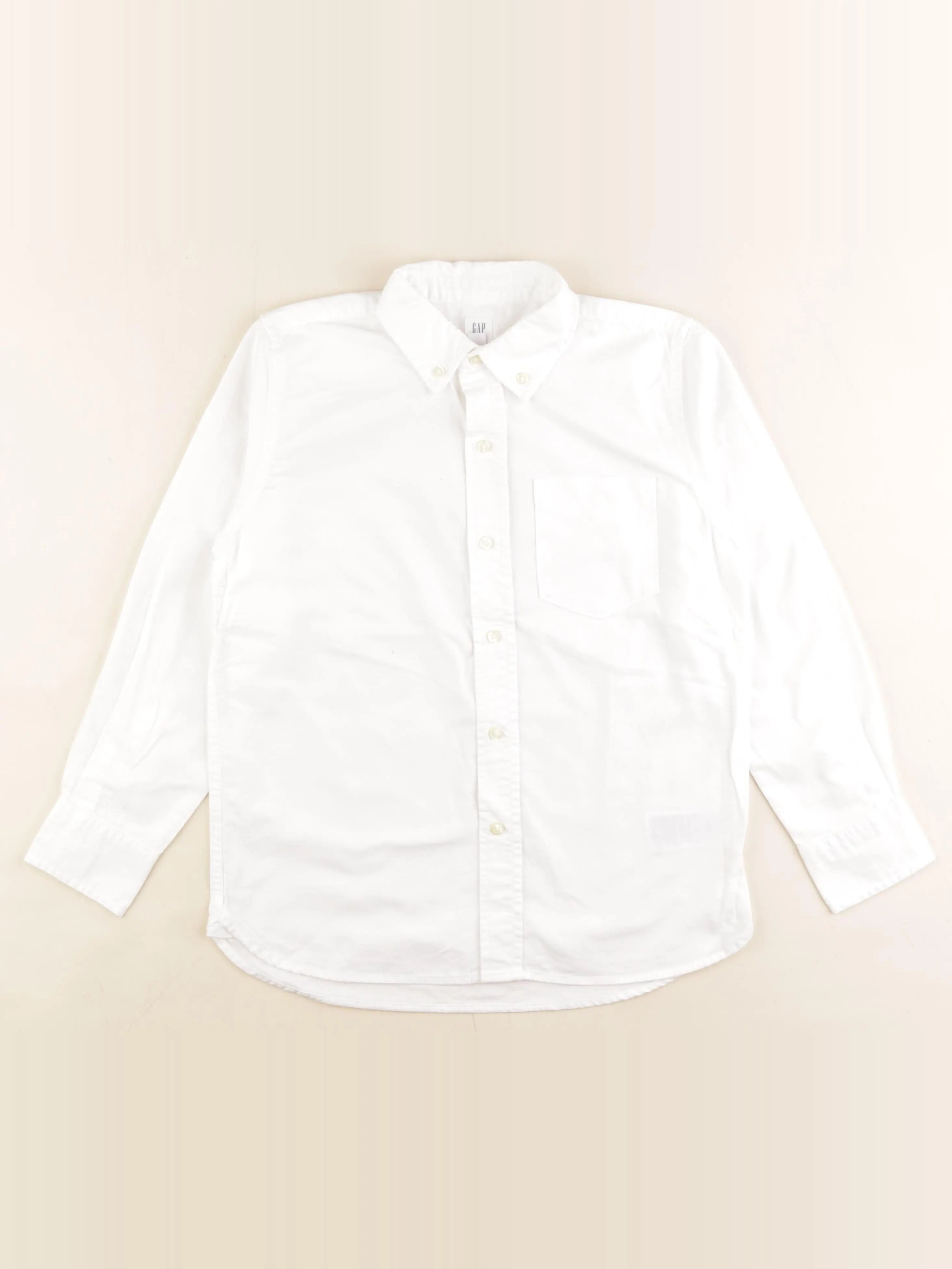 GAP - chemise blanc - 8 ans