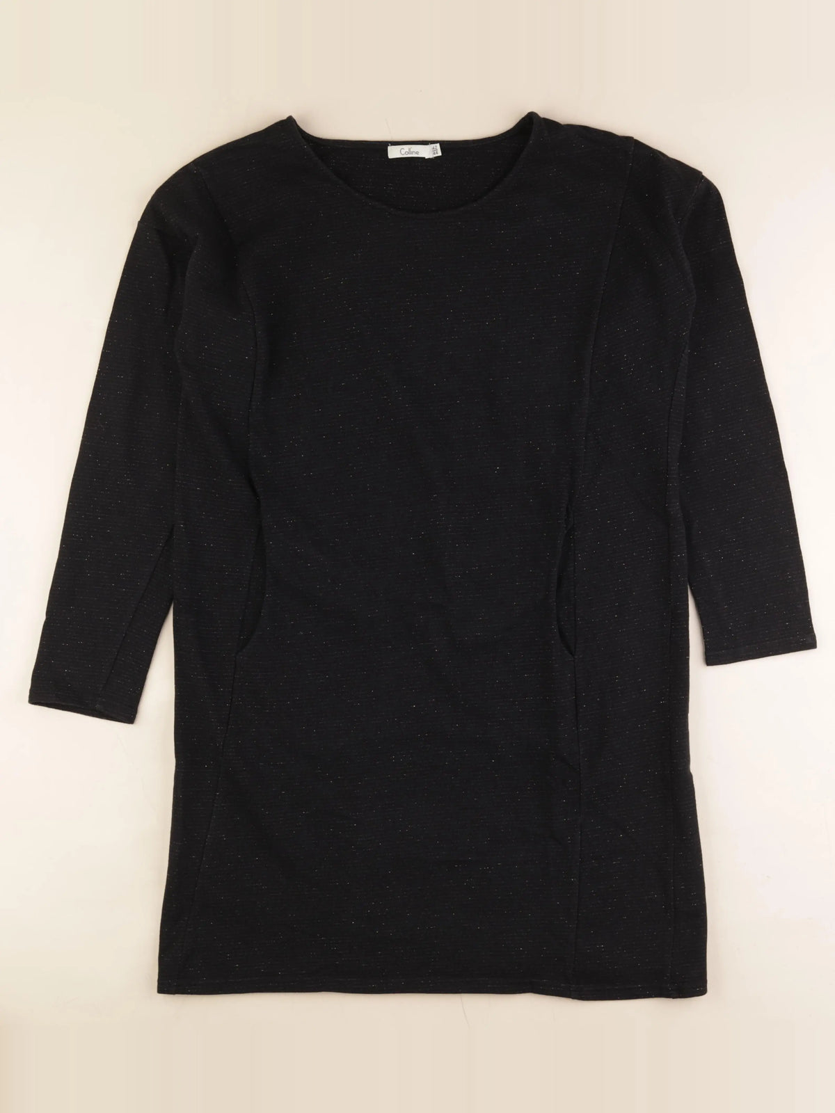 Vertbaudet - robe grossesse noir, or - 42 à 44