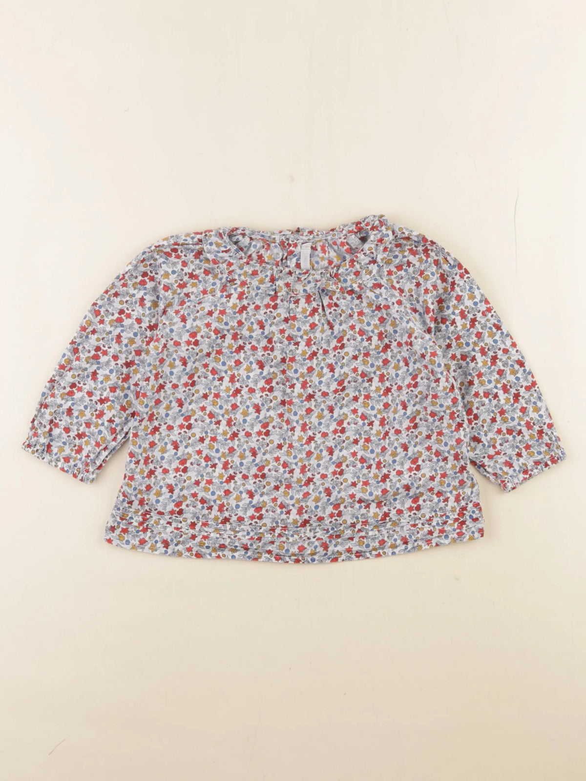 Boutchou - blouse multicolore - 18 mois