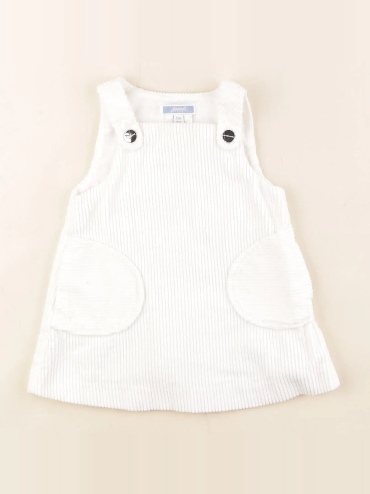 Jacadi - robe blanc - 12 mois
