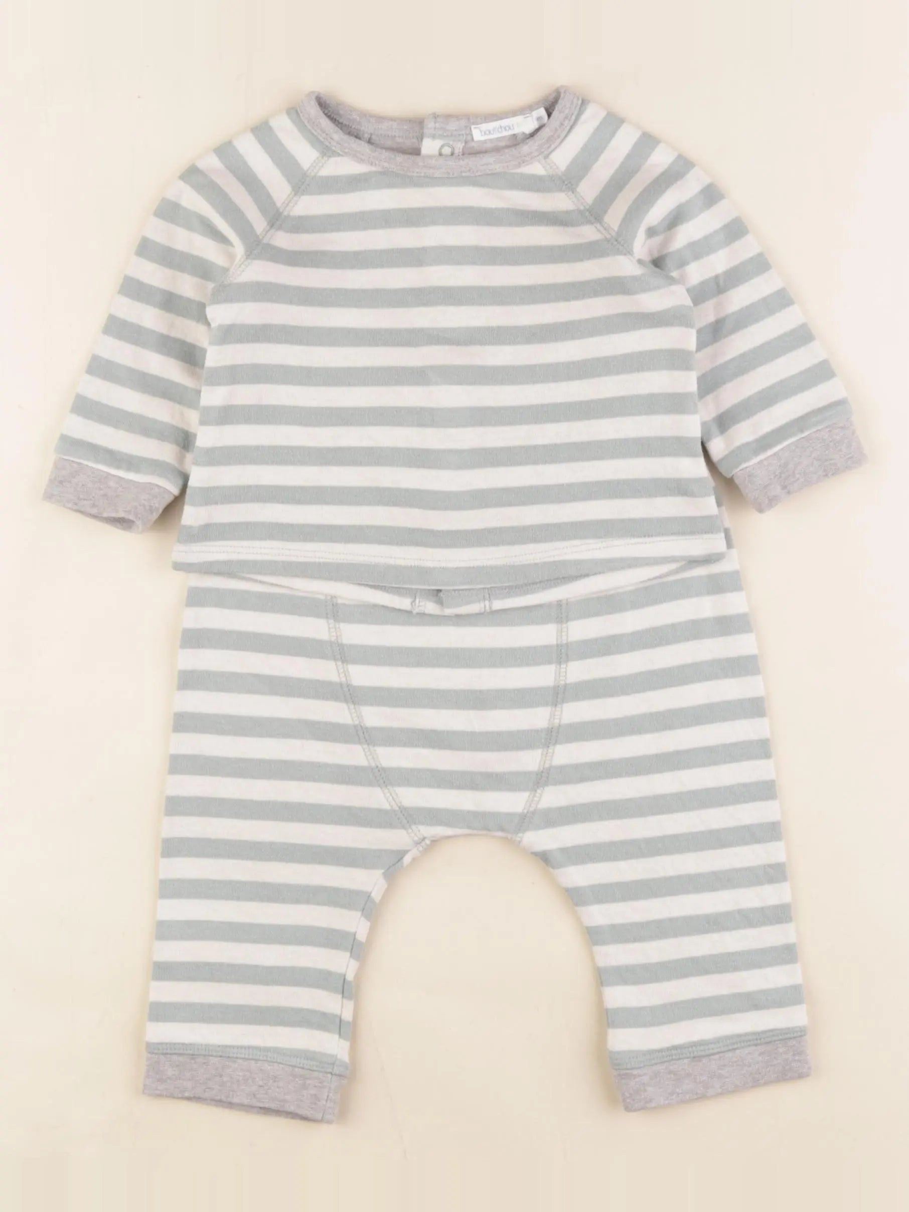 Boutchou - ensemble vert - 9 mois