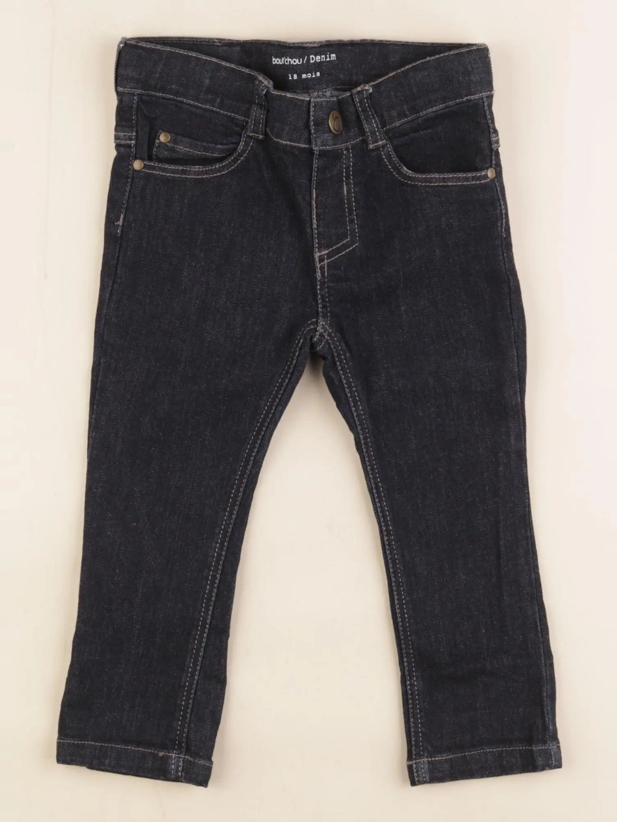 Boutchou - jean bleu - 18 mois
