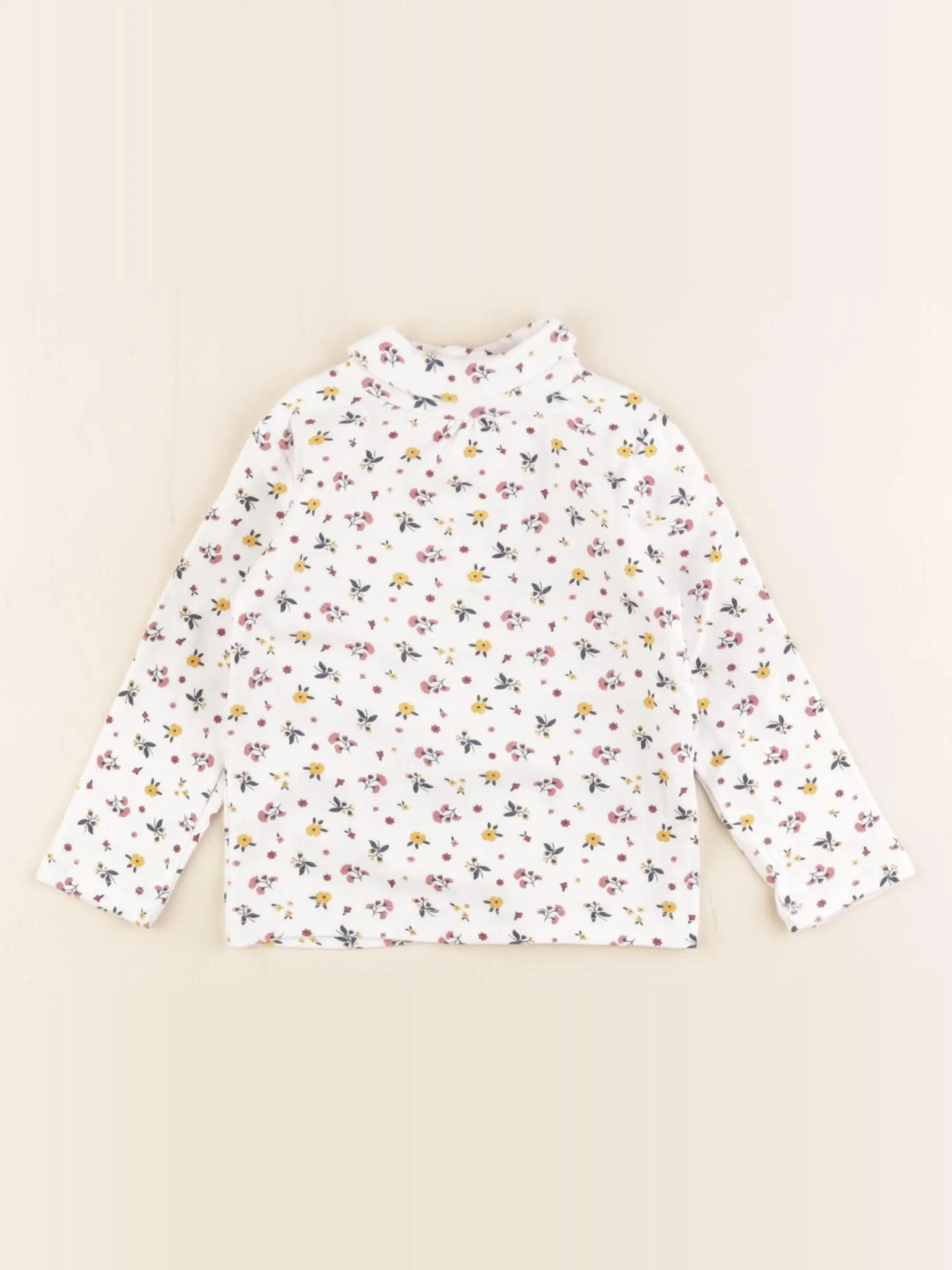 Boutchou - sous-pull multicolore - 12 mois