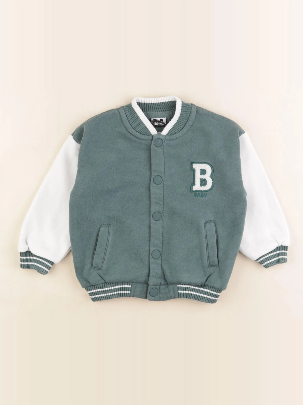 Tape à l'oeil - veste vert, blanc - 24 mois