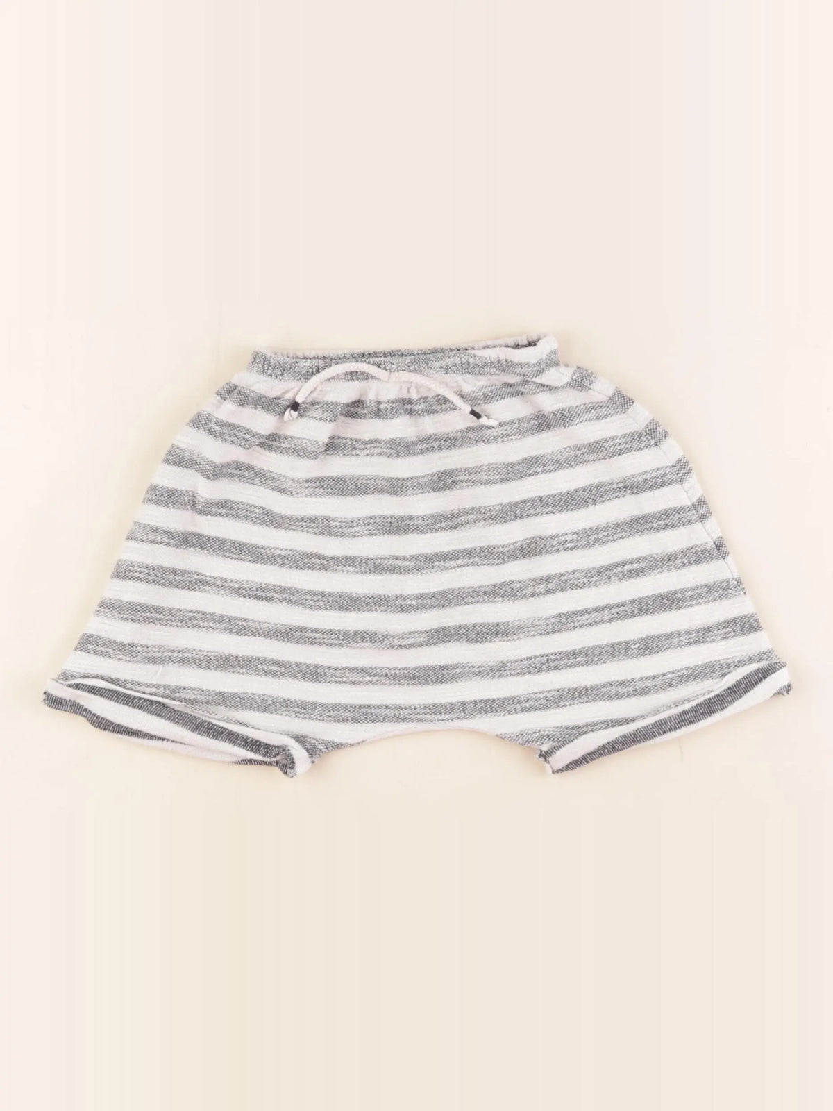1+ In the family - short blanc, bleu - 12 mois