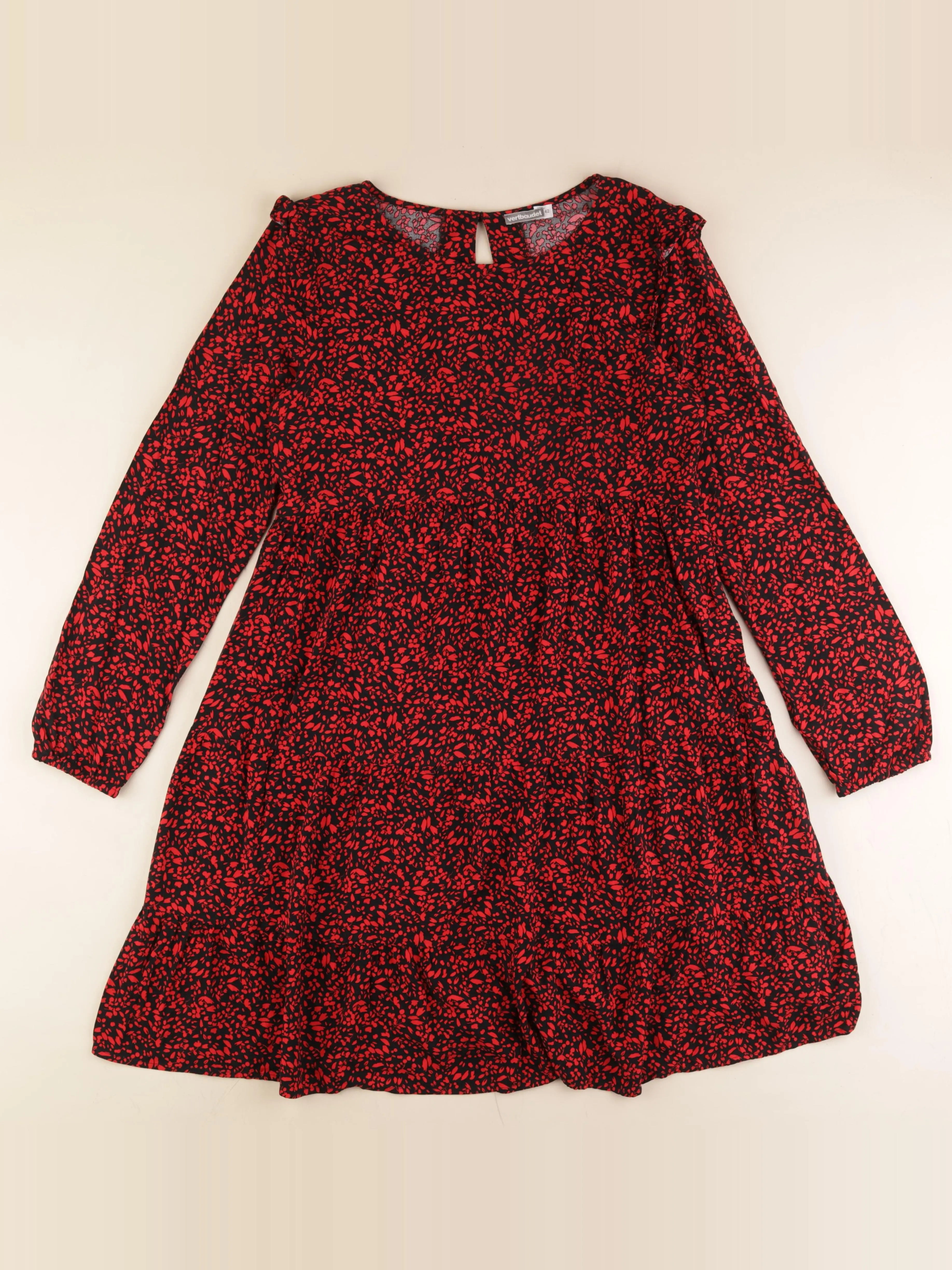 Vertbaudet - robe grossesse rouge - 42