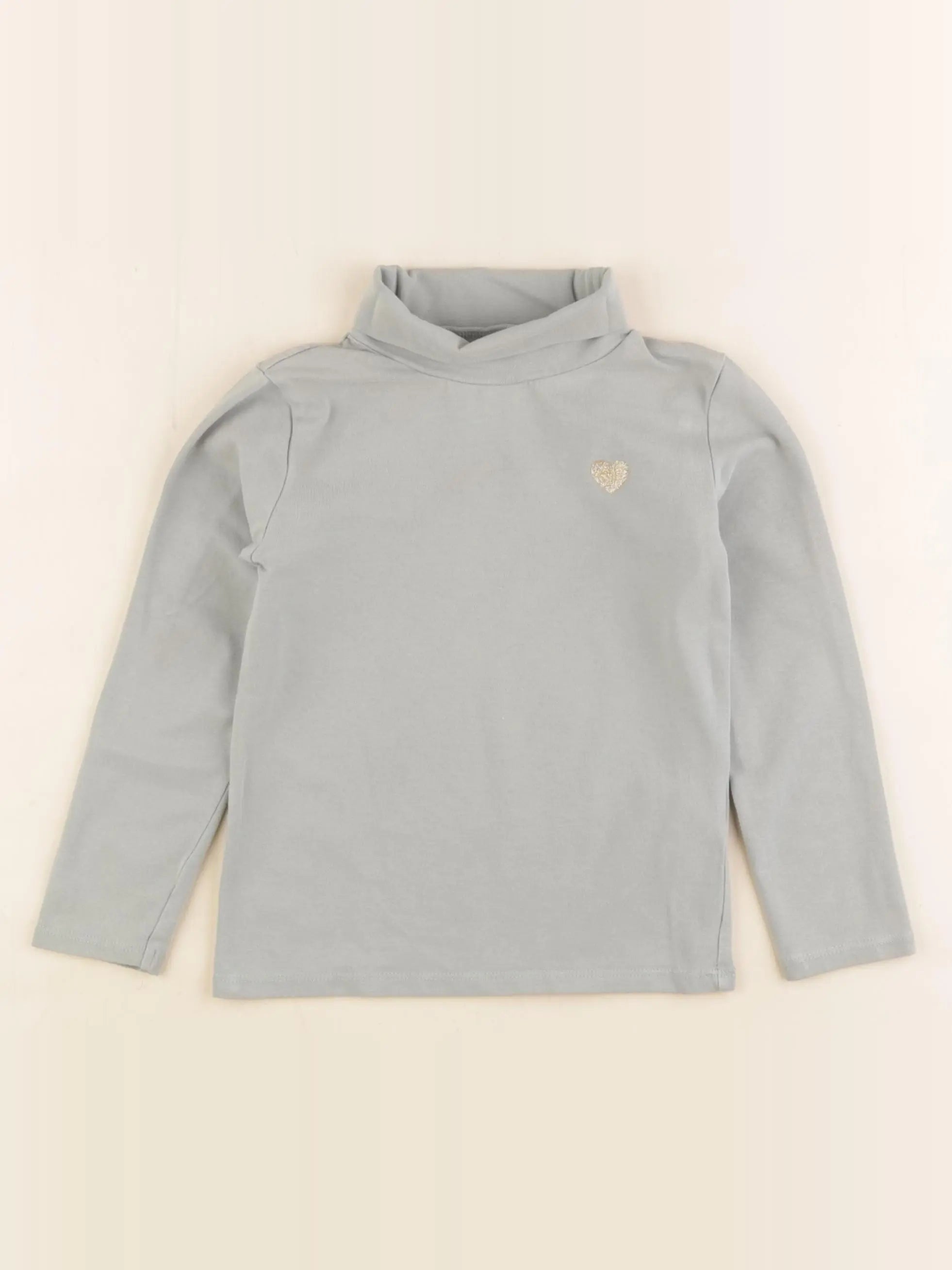 Vertbaudet - sous-pull vert - 4 ans