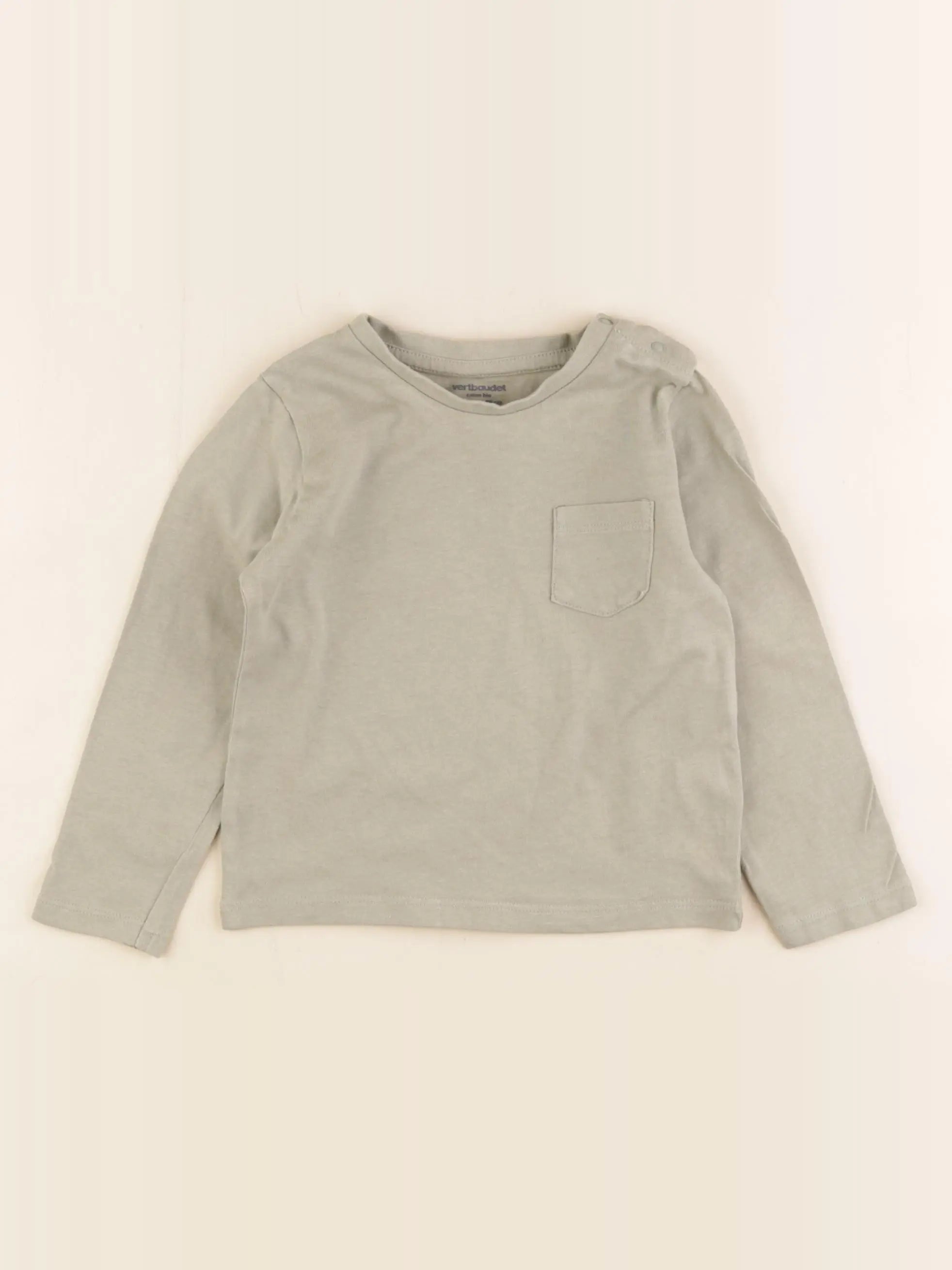 Vertbaudet - tee-shirt vert - 24 mois