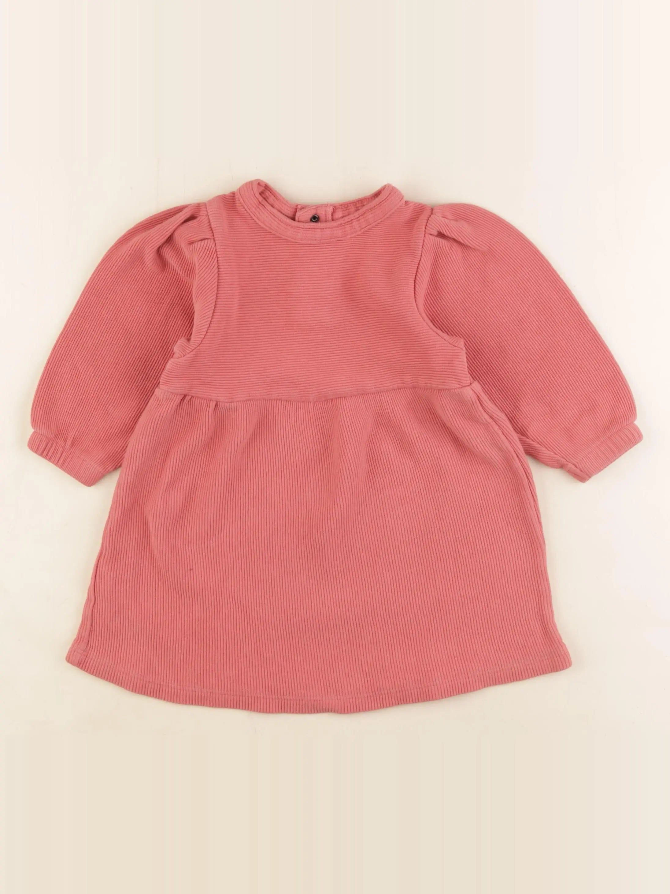 Mango - robe rose - 12/18 mois