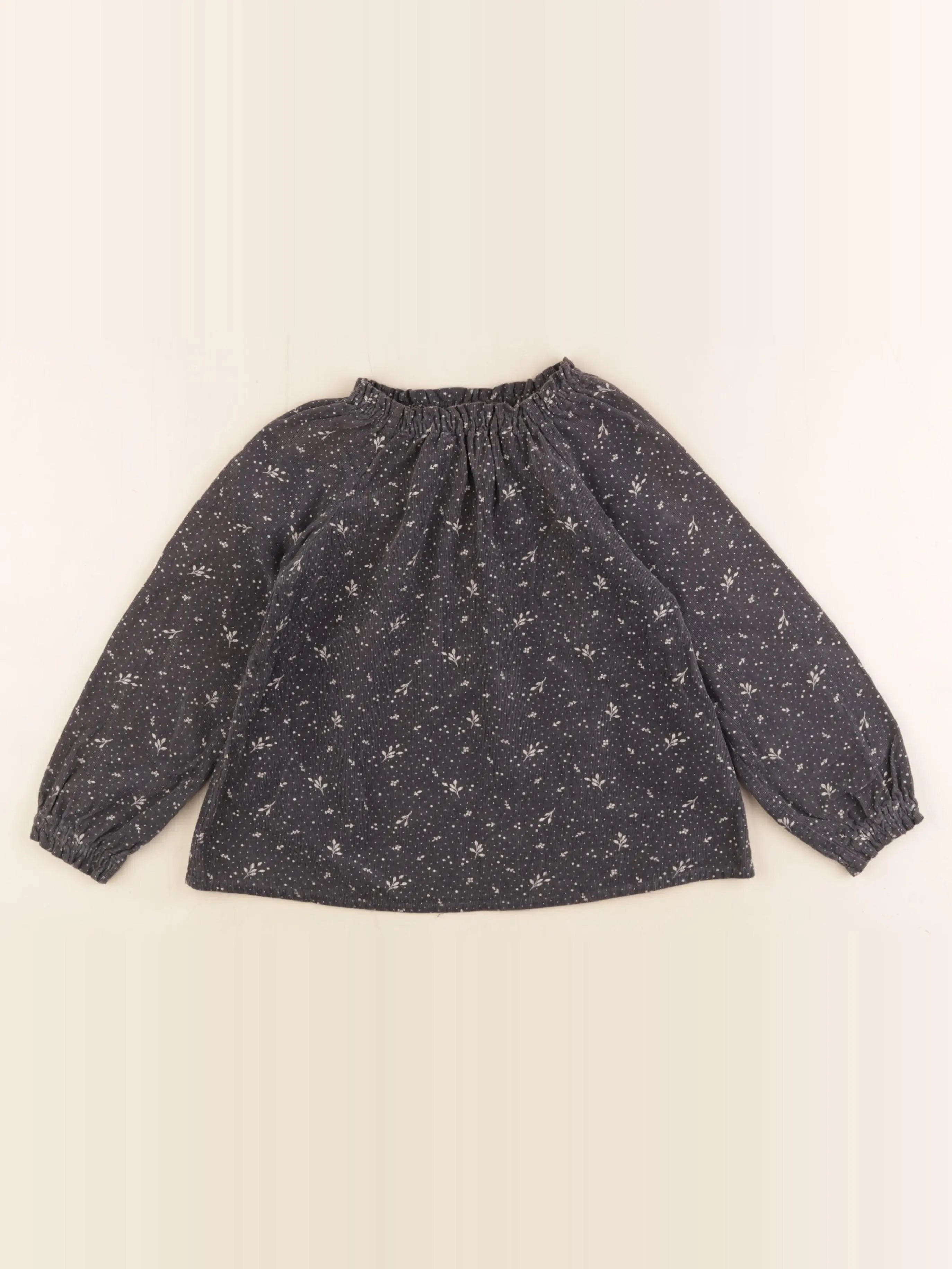 Vertbaudet - blouse gris - 5 ans