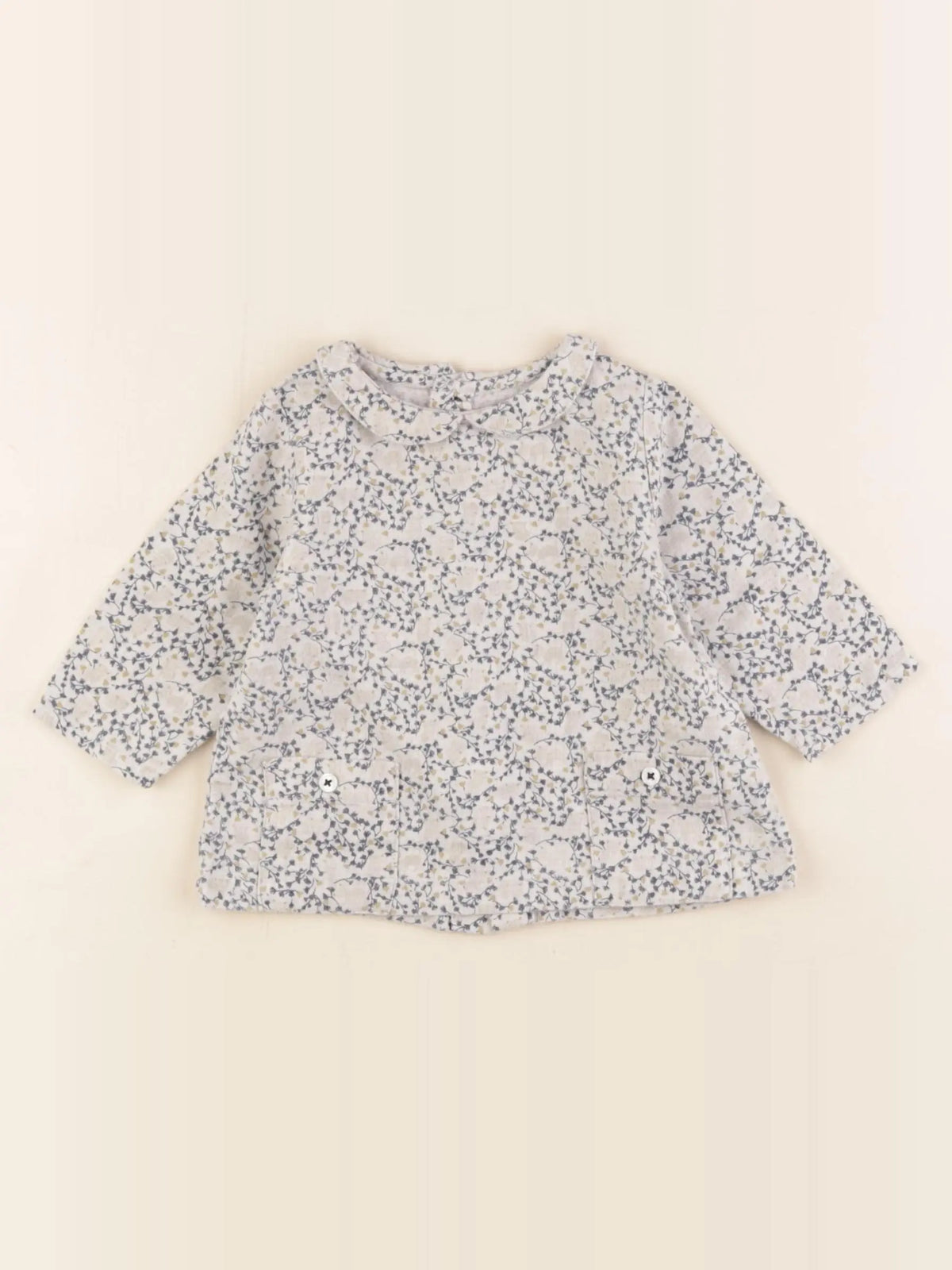 Boutchou - blouse multicolore - 6 mois