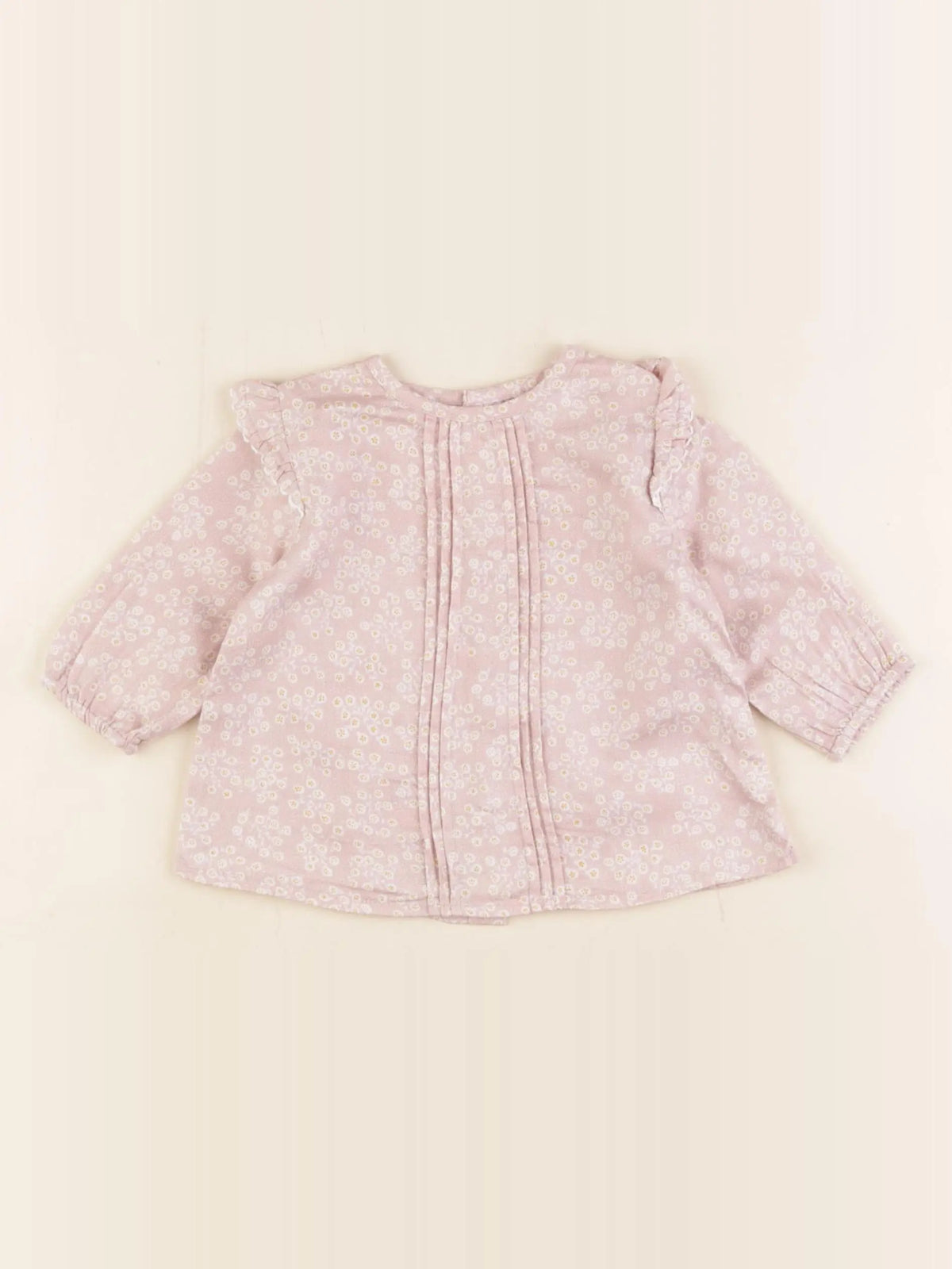 Boutchou - blouse rose - 6 mois