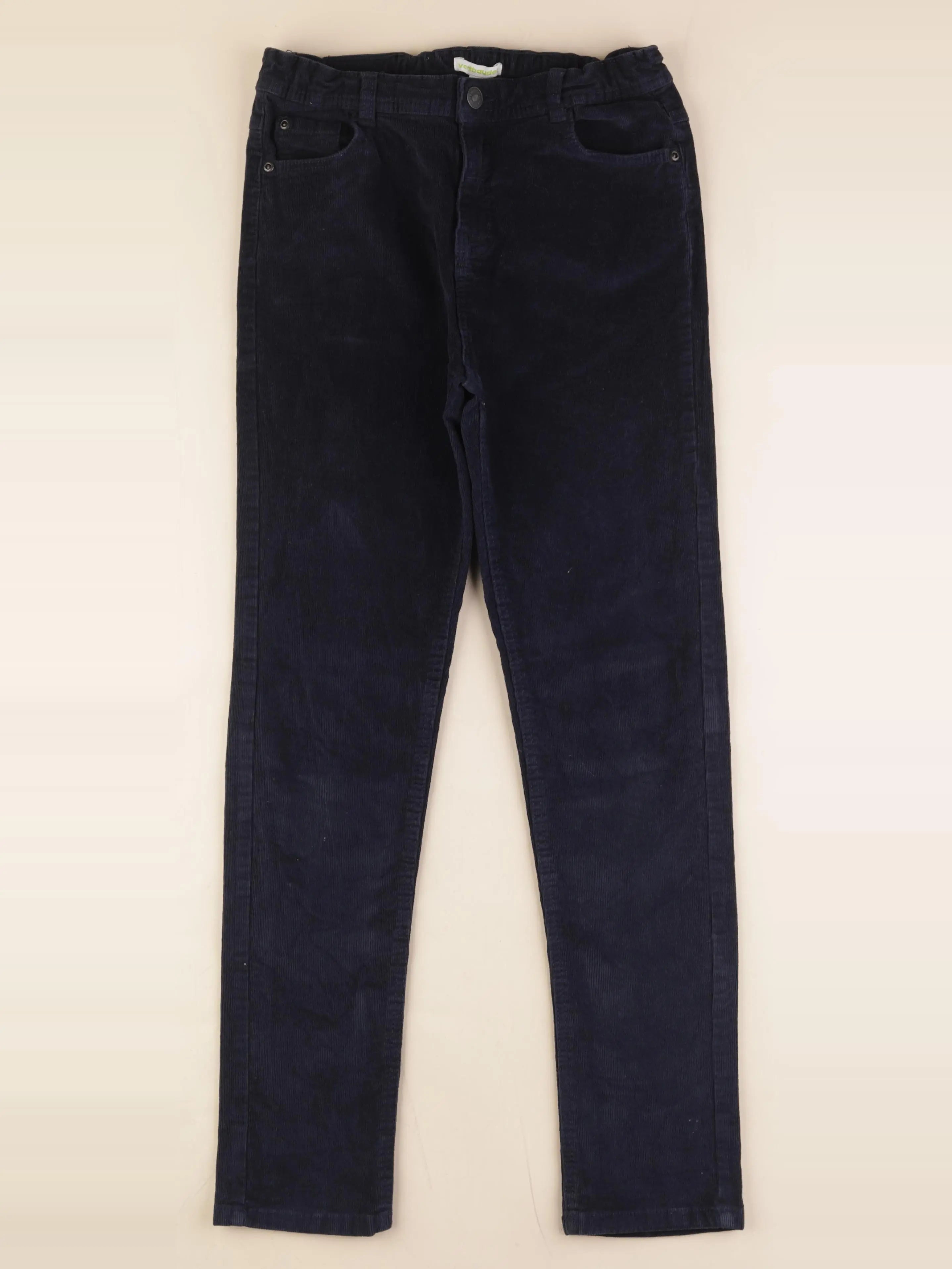 Vertbaudet - pantalon bleu - 12 ans