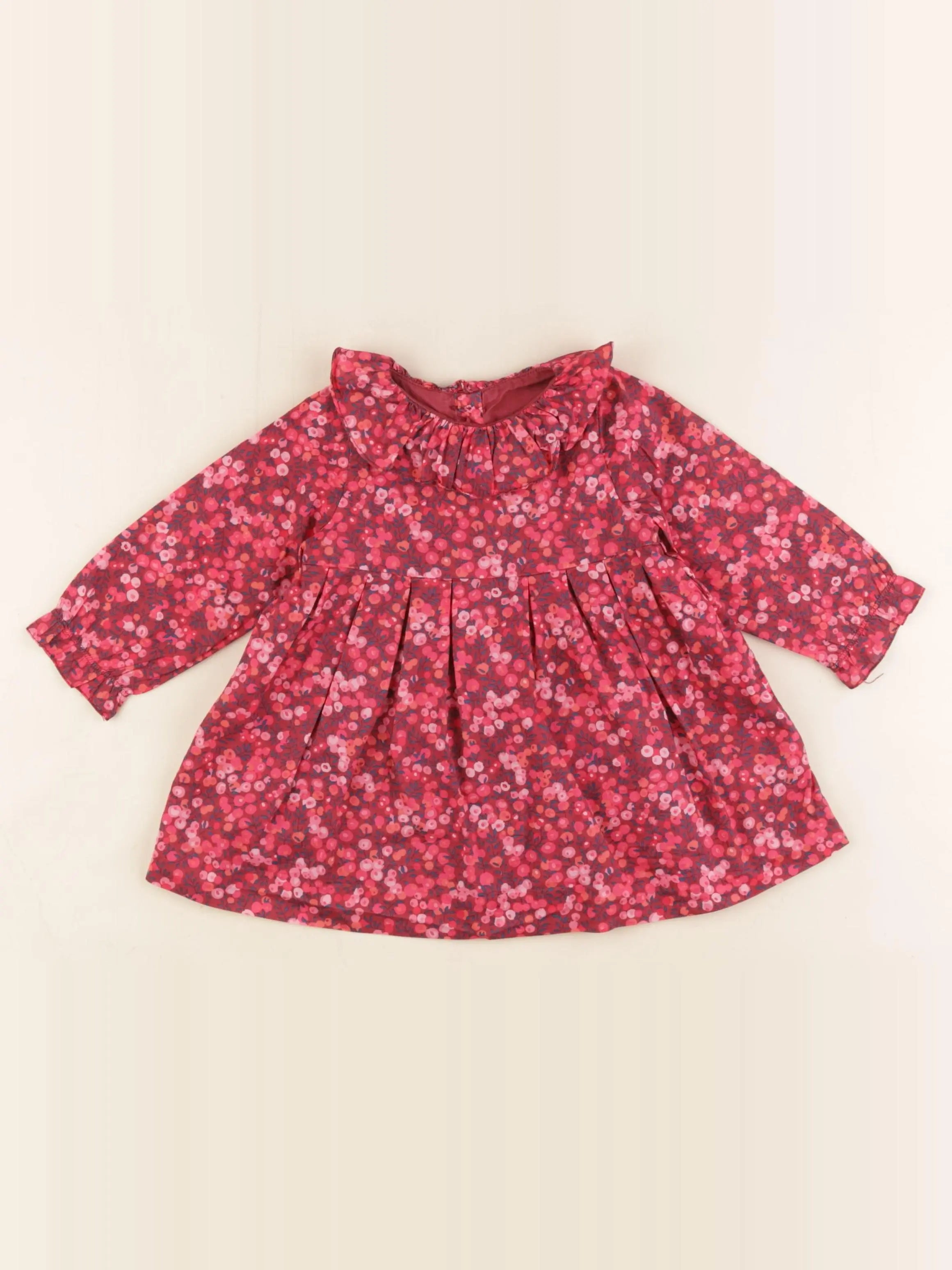 Jacadi - robe rose - 6 mois