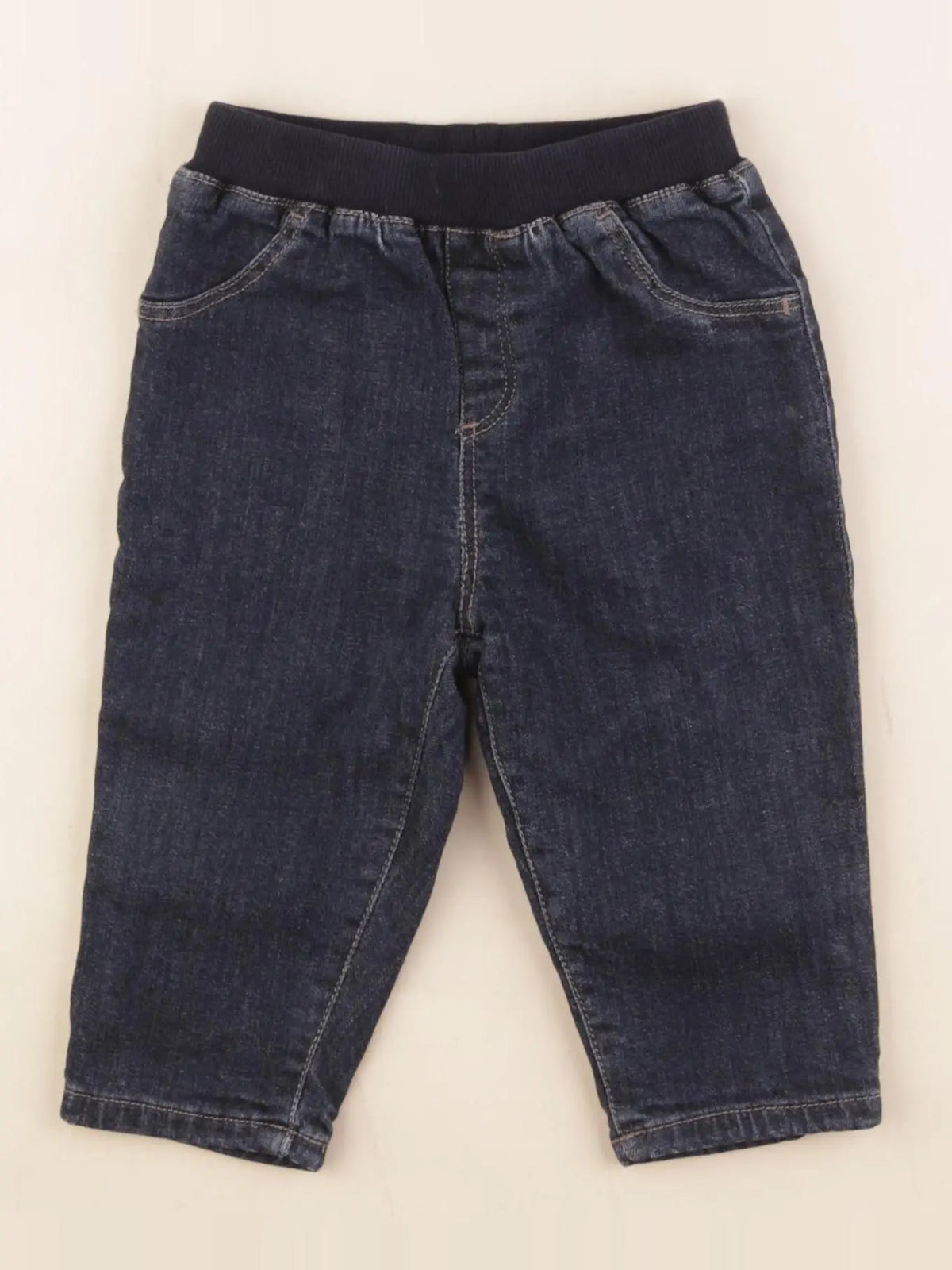 Boutchou - jegging bleu - 9 mois