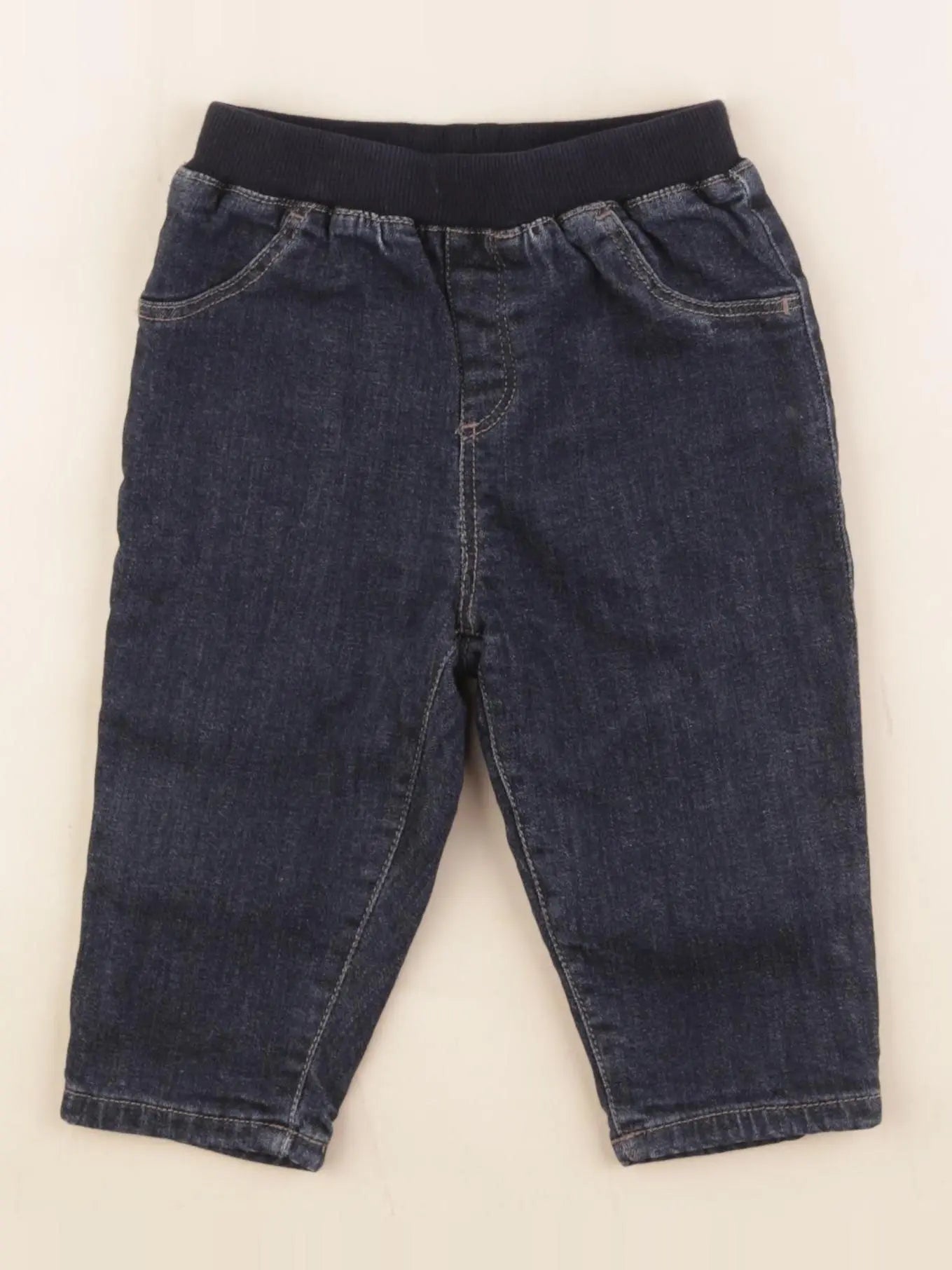 Boutchou - jegging bleu - 9 mois