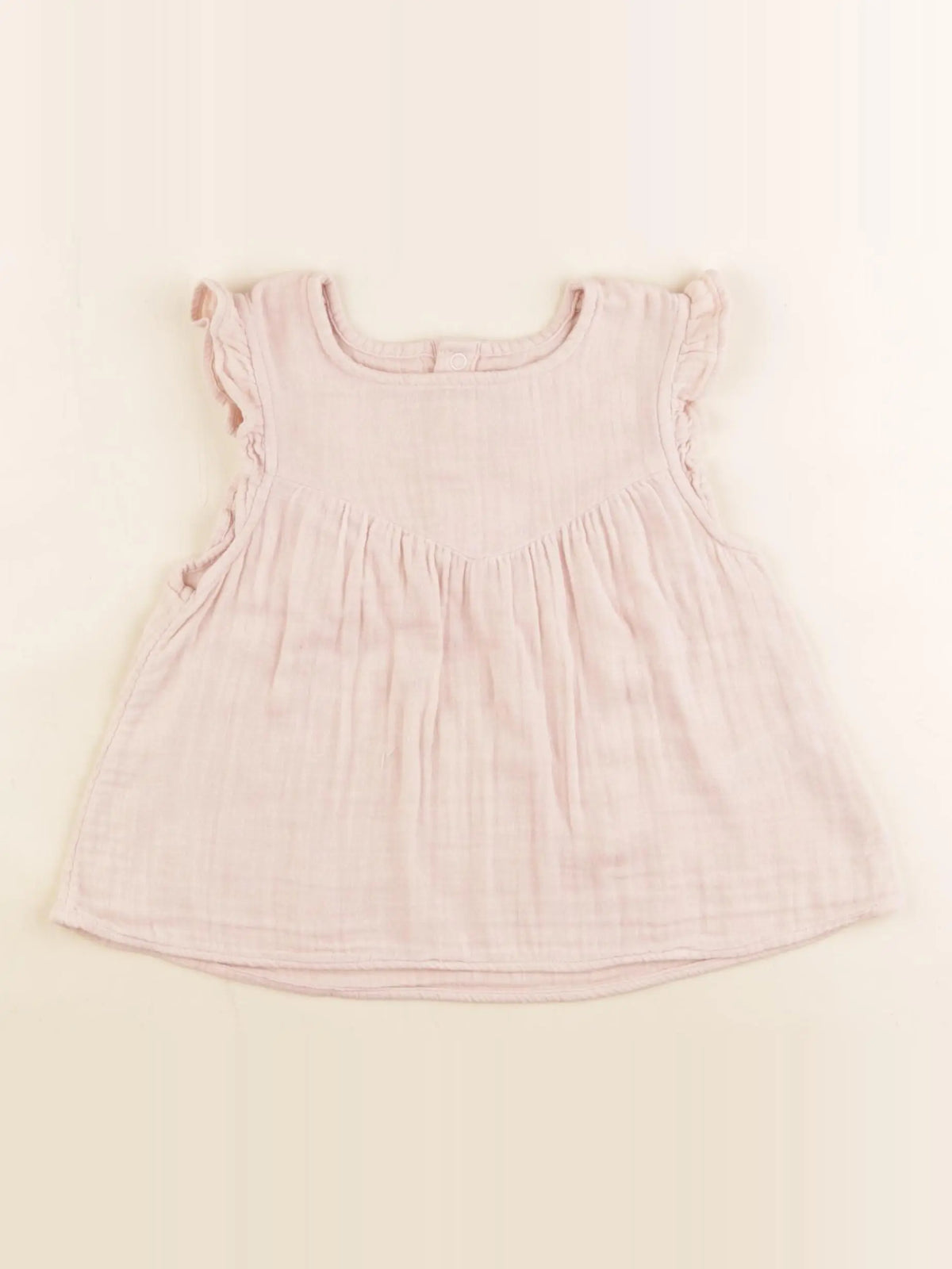 Petit Bateau - blouse rose - 24 mois