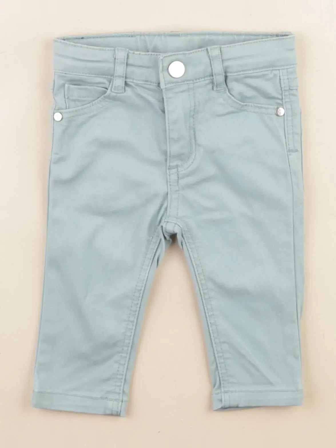 Jacadi - pantalon bleu - 6 mois