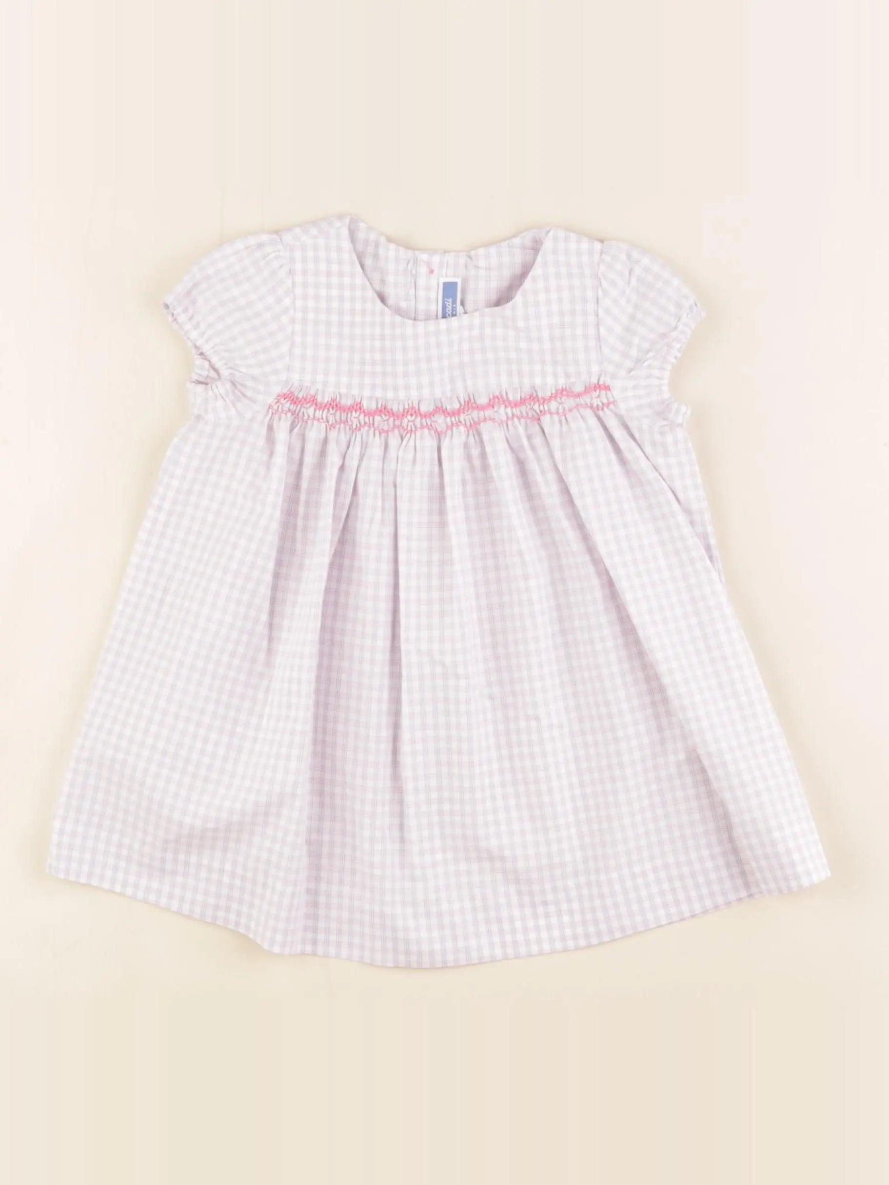Jacadi - robe bleu, rose - 6 mois