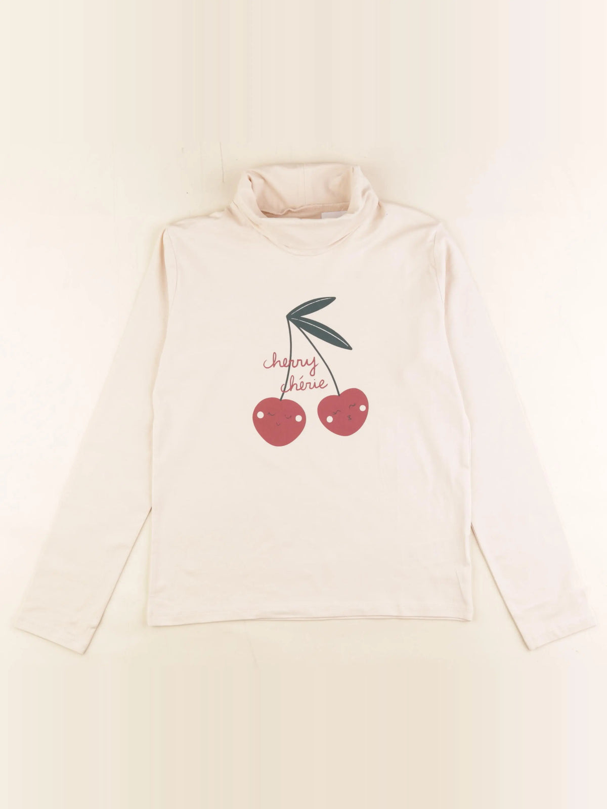 Vertbaudet - sous-pull rose - 12 ans