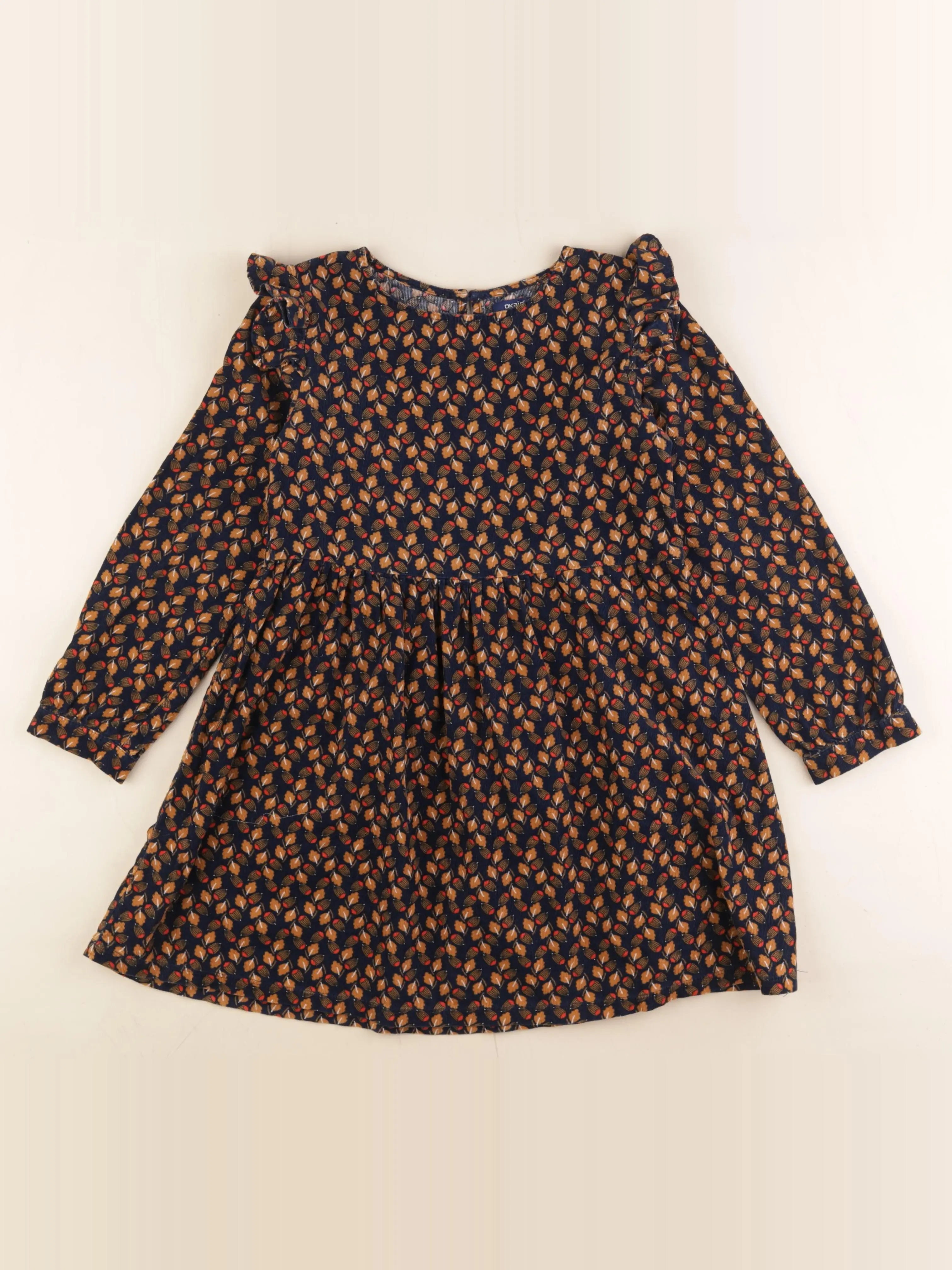 Okaidi - robe multicolore - 8 ans