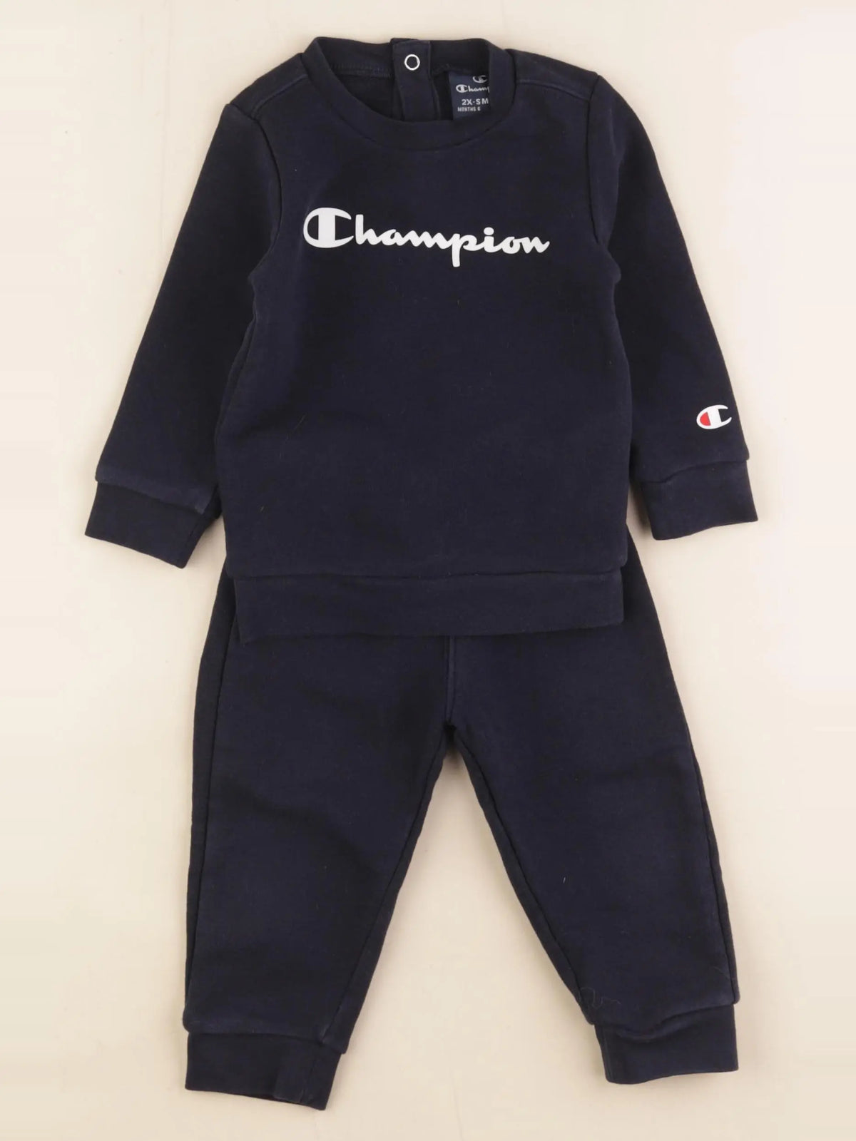 Champion - ensemble bleu - 6 mois