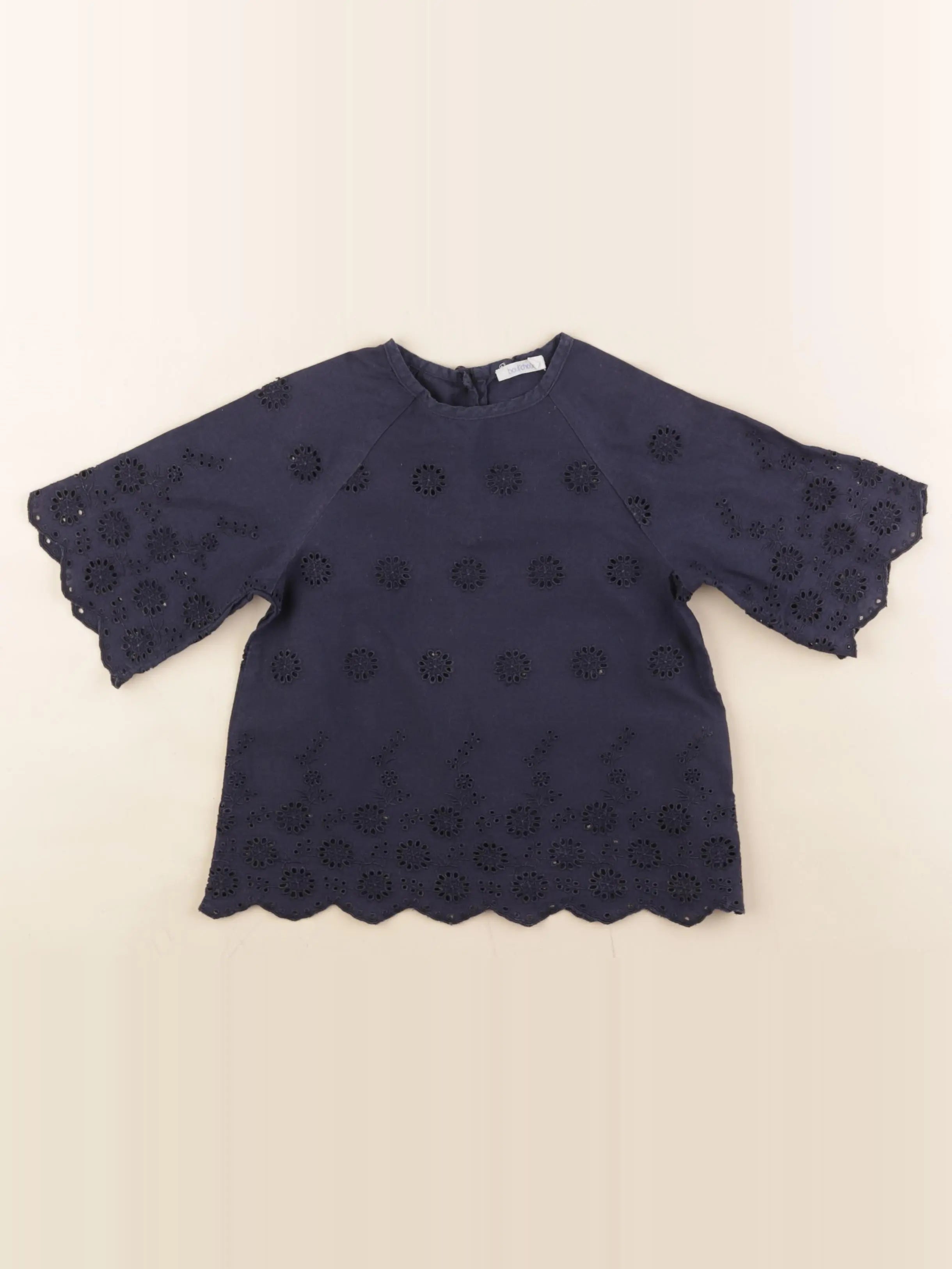 Boutchou - blouse bleu - 24 mois