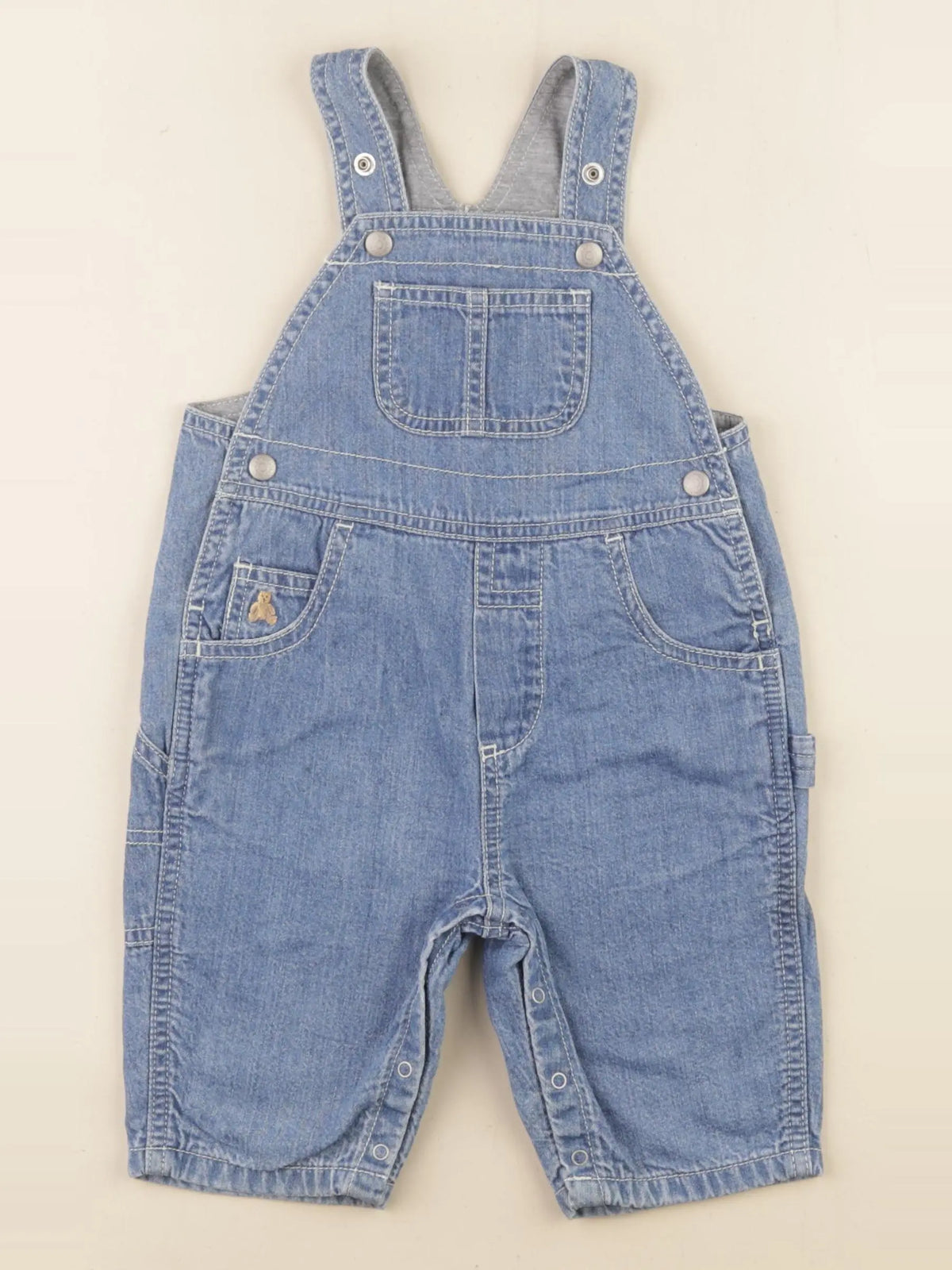 GAP - salopette bleu - 3/6 mois