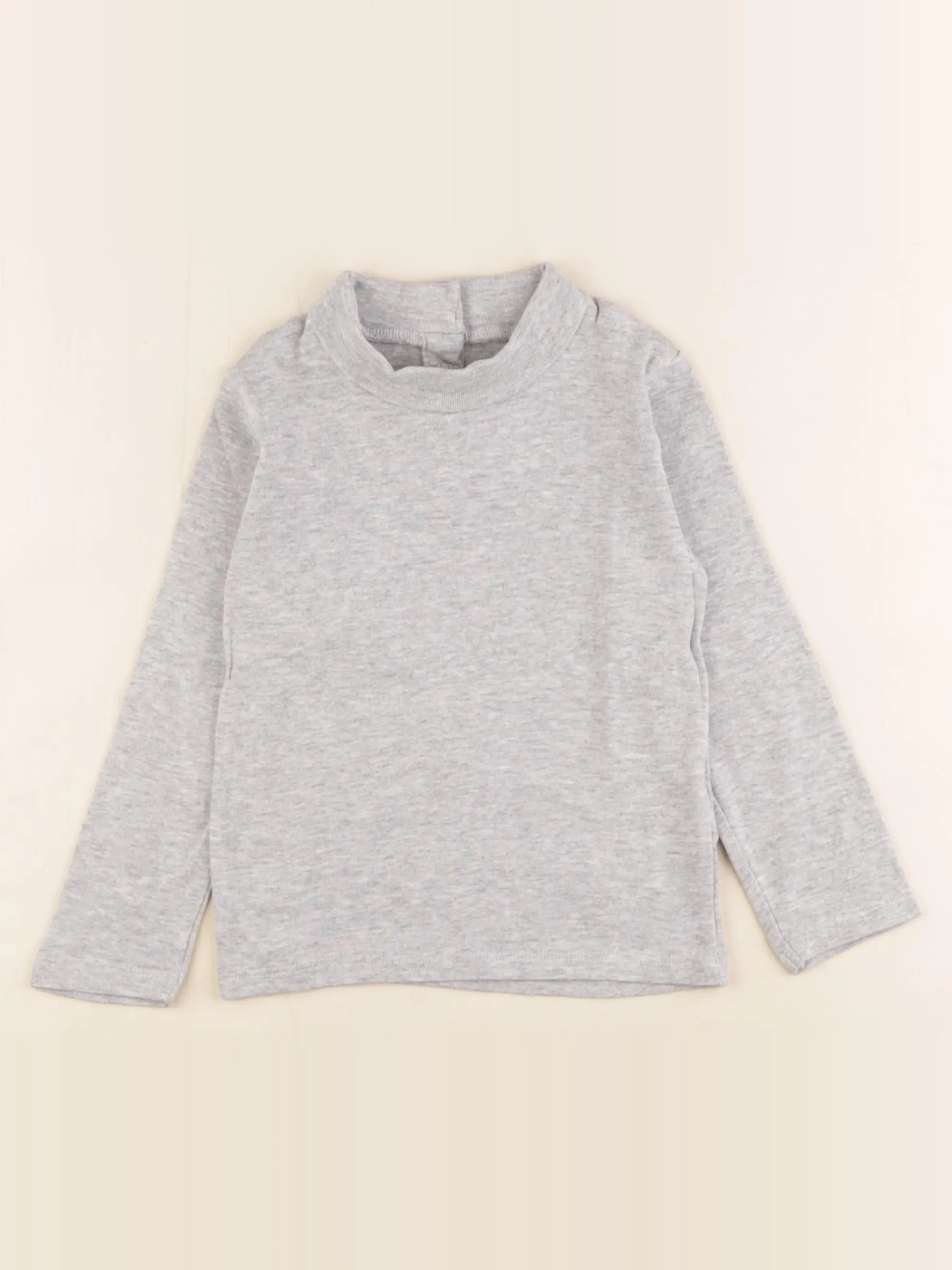Vertbaudet - sous-pull gris - 3 ans