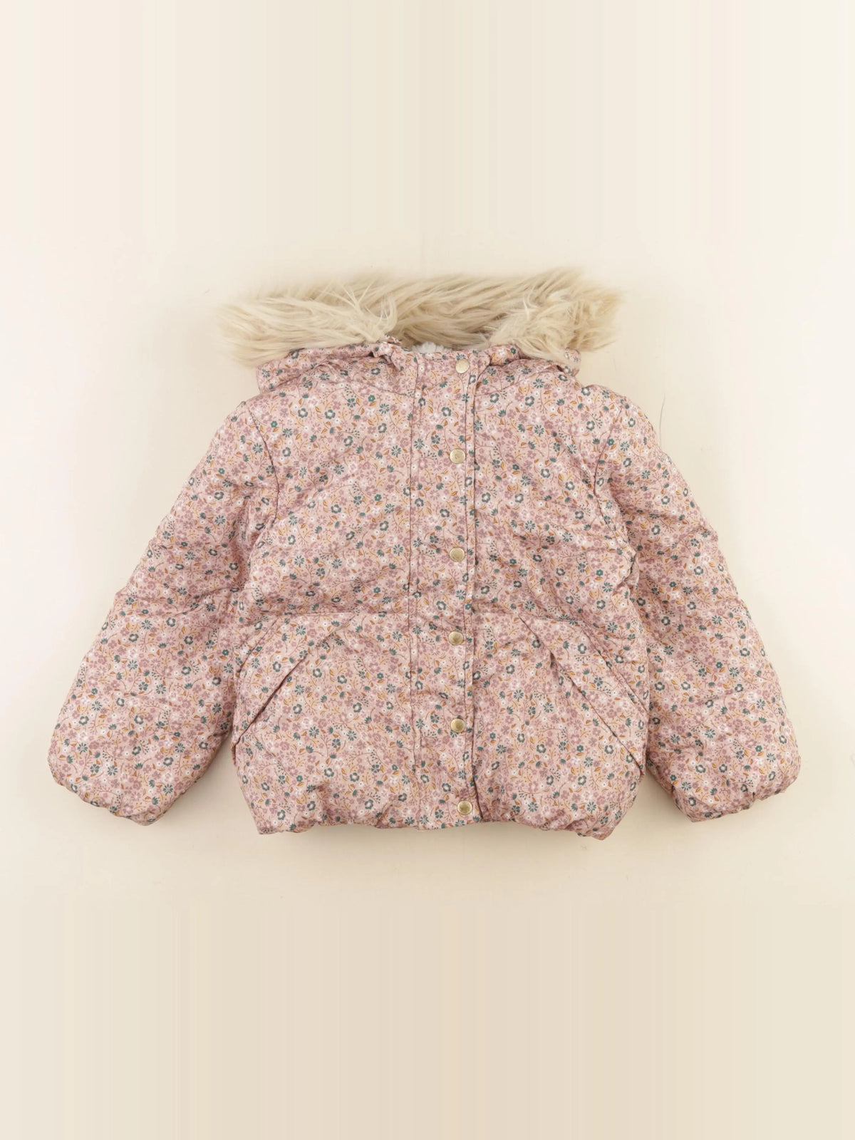 Vertbaudet - doudoune multicolore - 4 ans