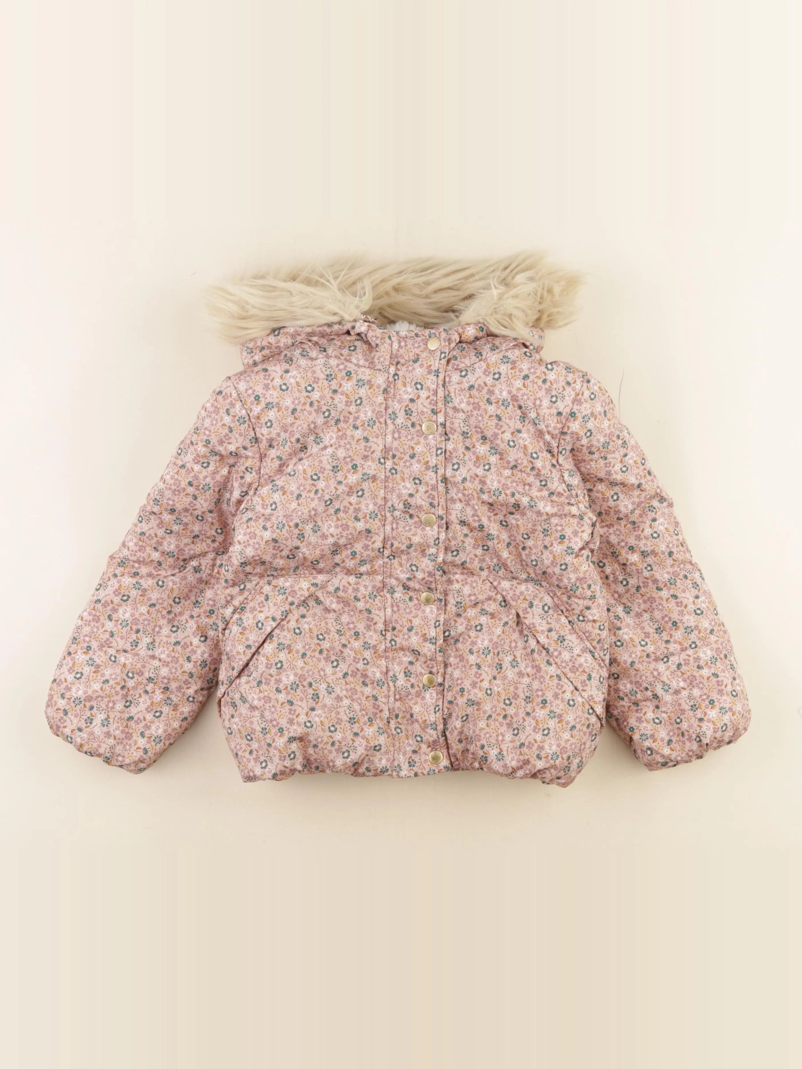 Vertbaudet - doudoune multicolore - 4 ans