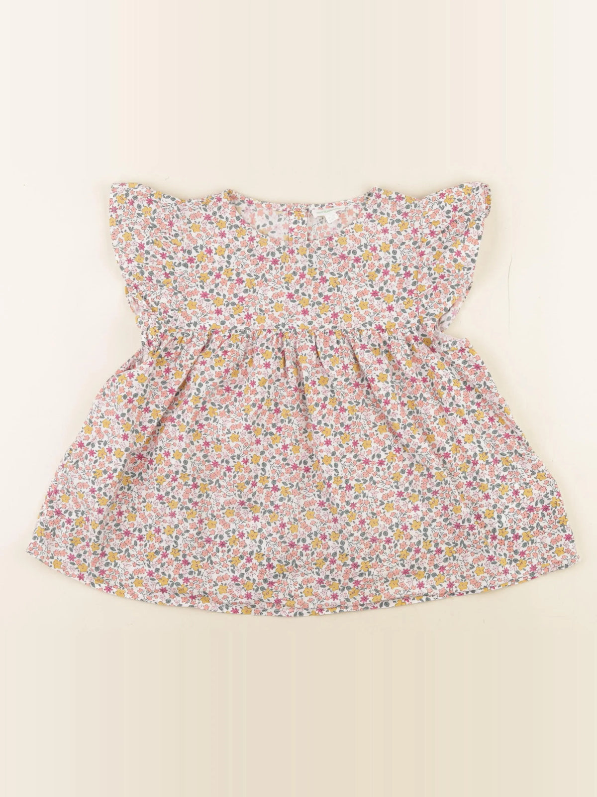 Vertbaudet - blouse multicolore - 9 ans