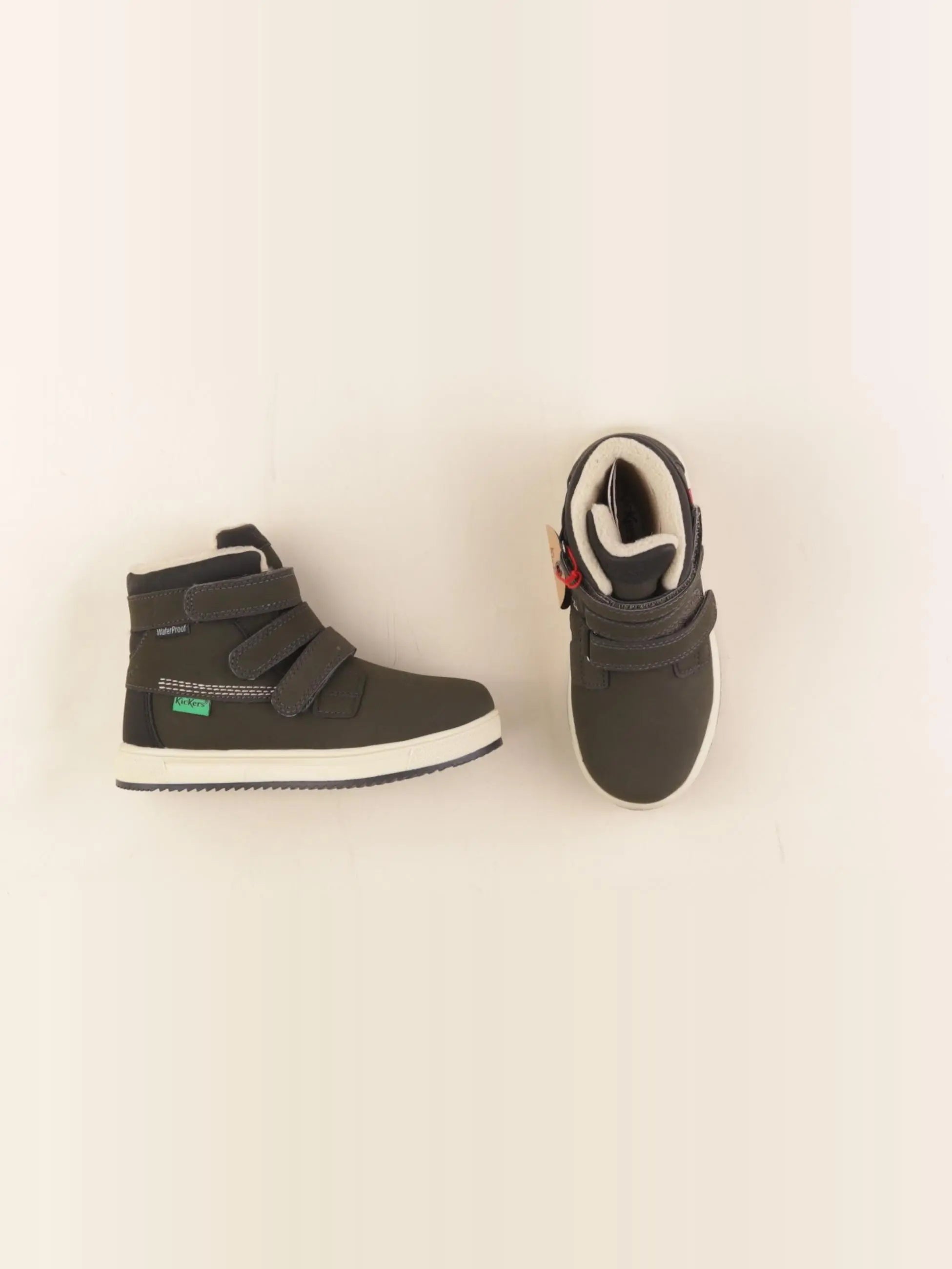 Kickers - boots vert - pointure 28