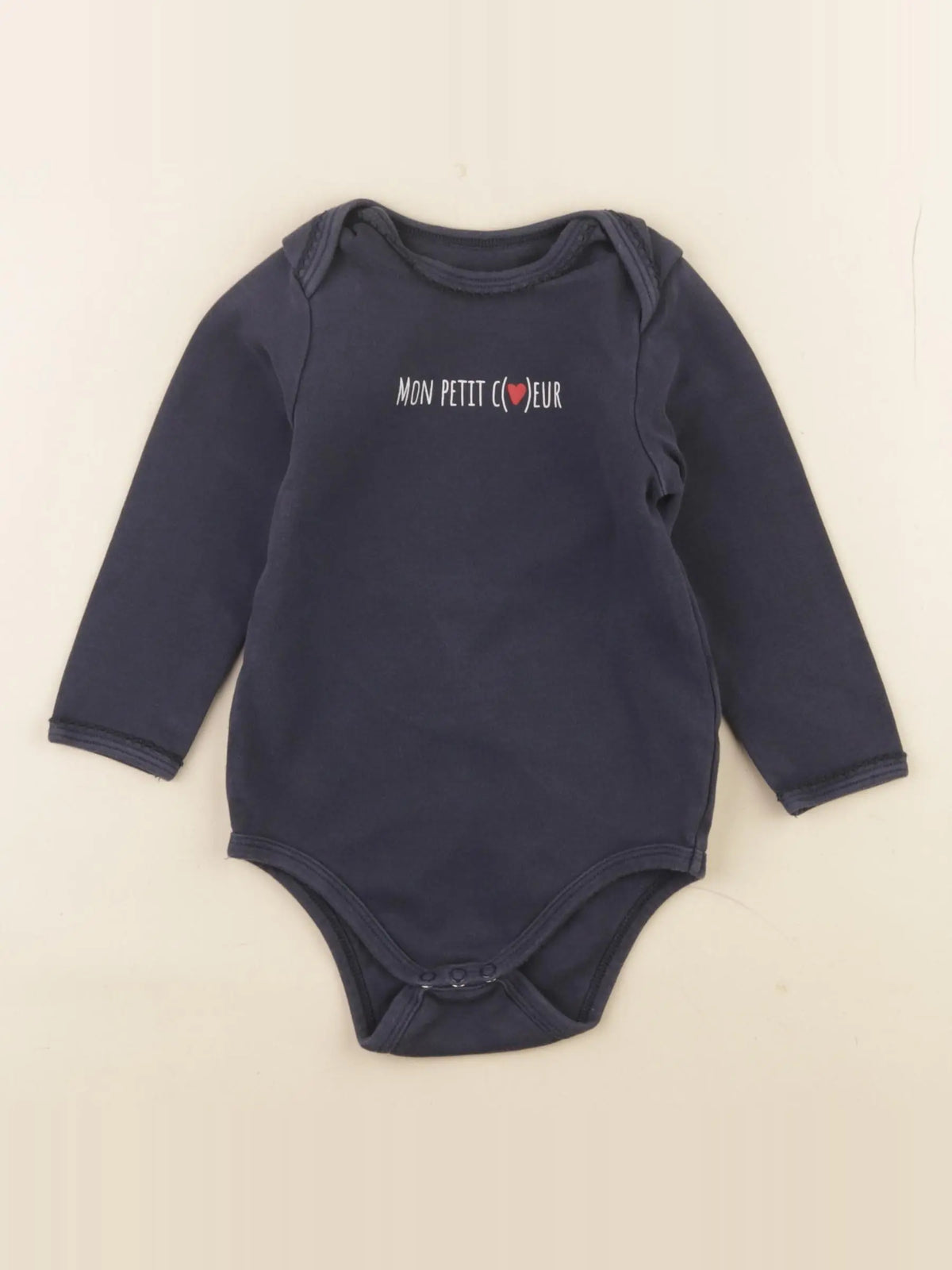 Vertbaudet - body bleu - 24 mois